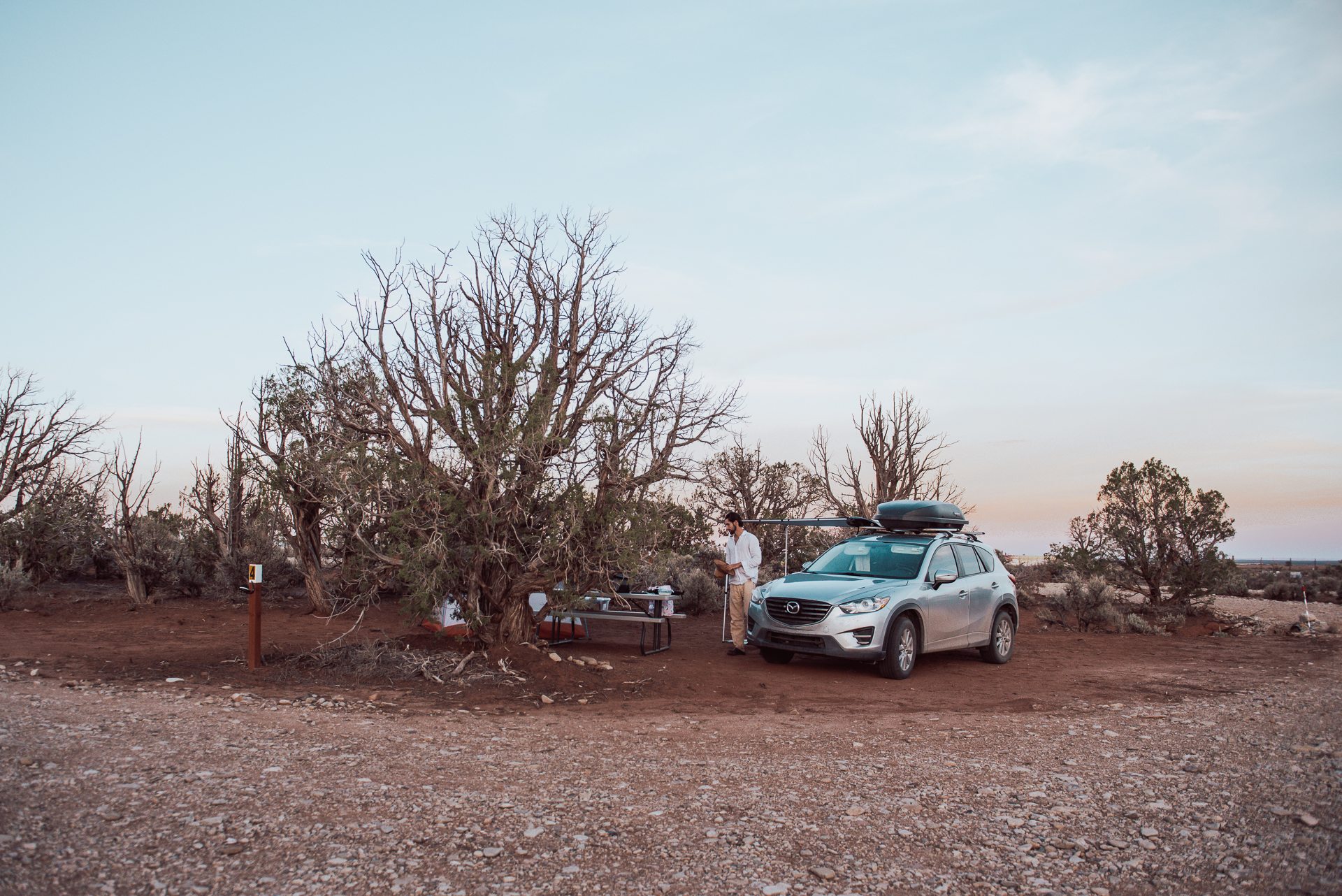 Sunset Campground on Ruin Road