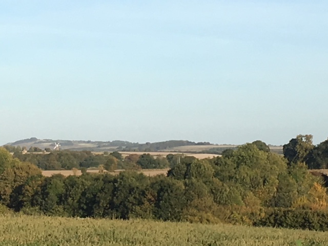 View SE from the camping site