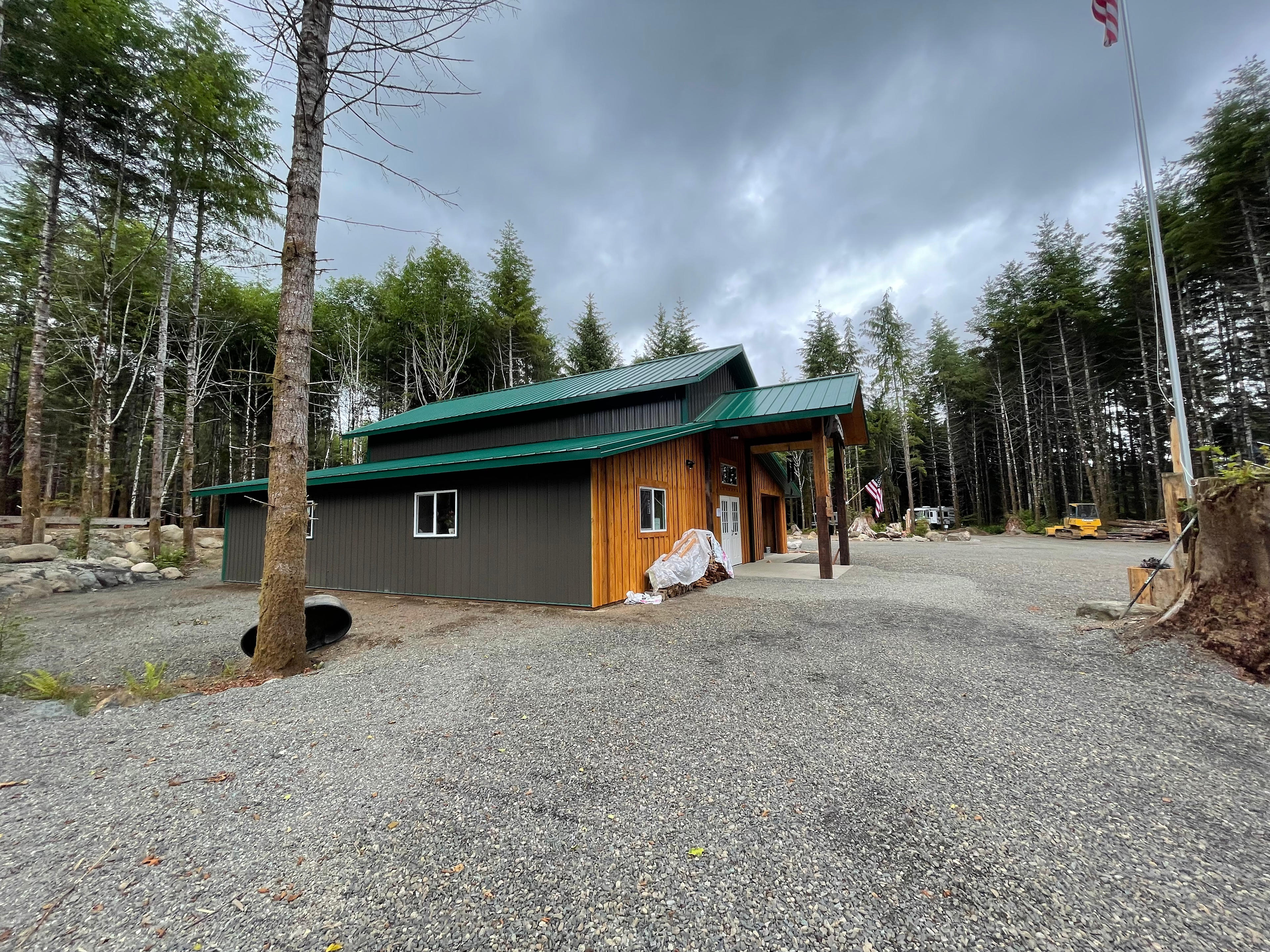 Main lodge area, still under construction but it looks like it’s going to be very nice! 