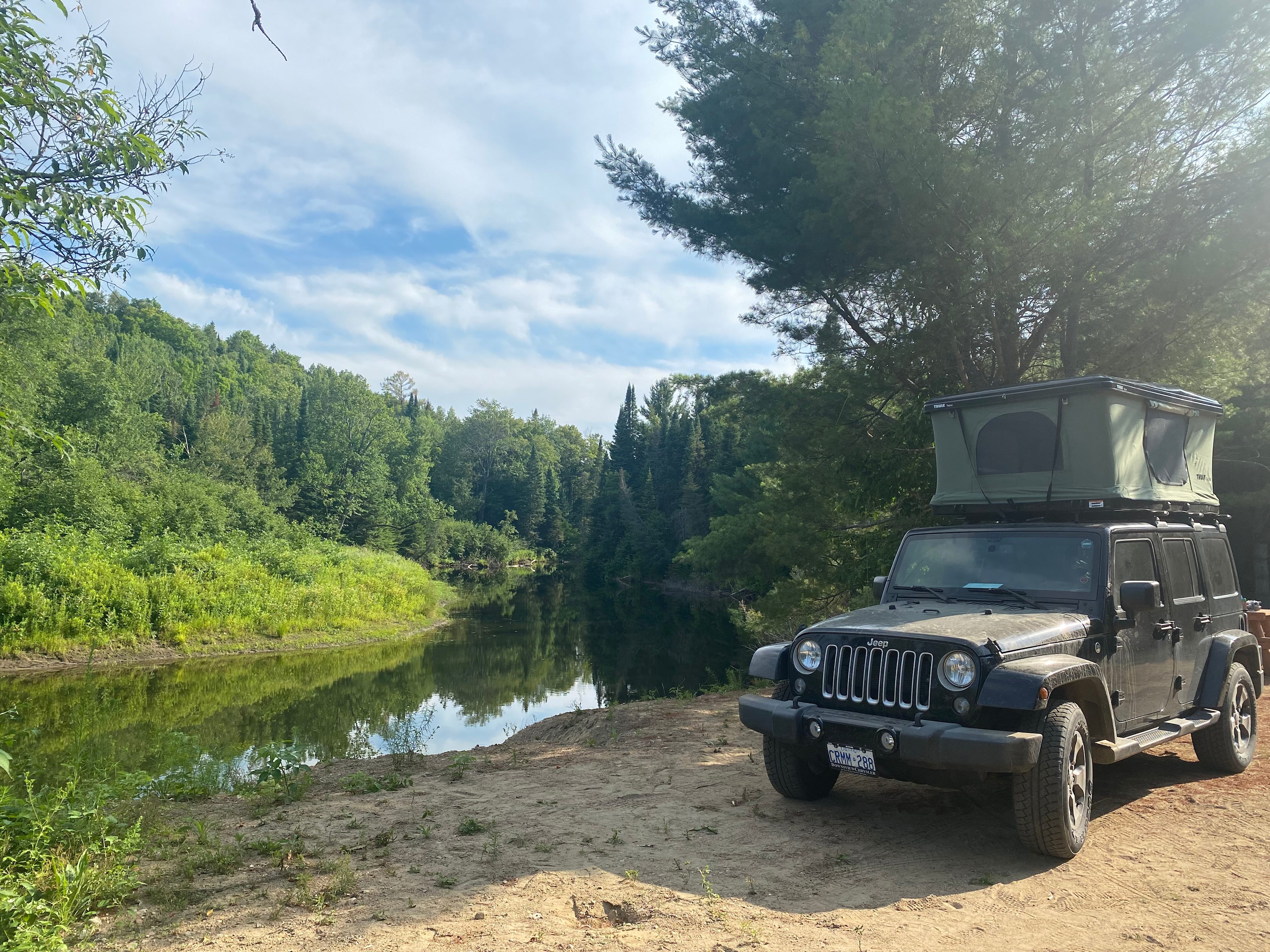 River view campsite