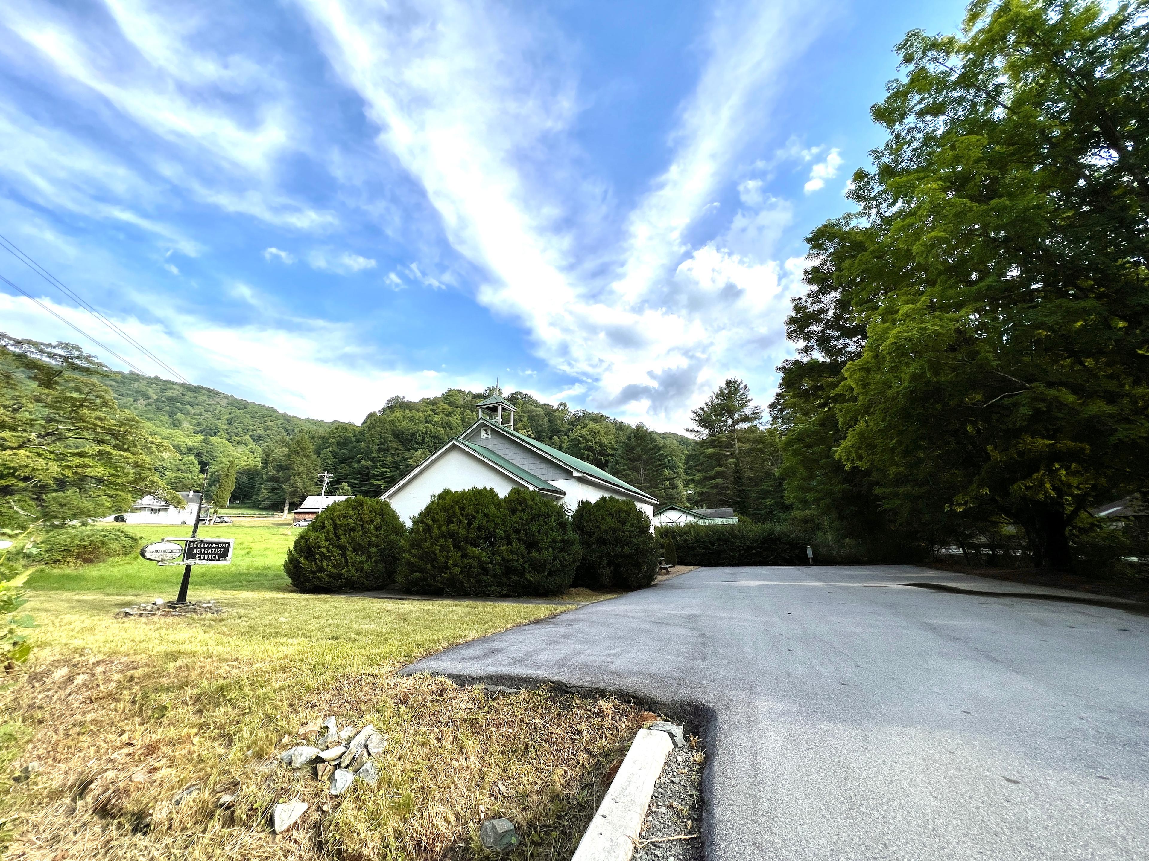 Private lot w/a babbling brook
