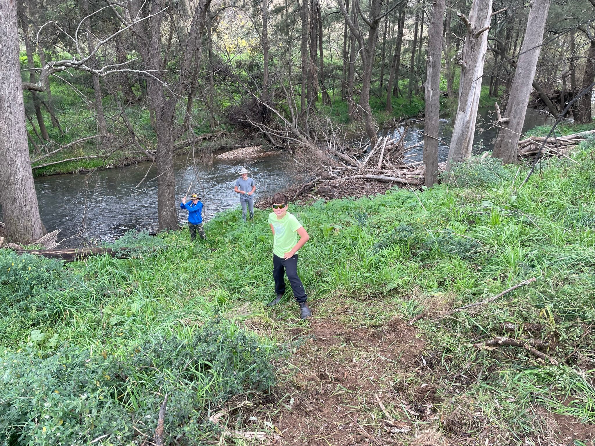 Access to the creek