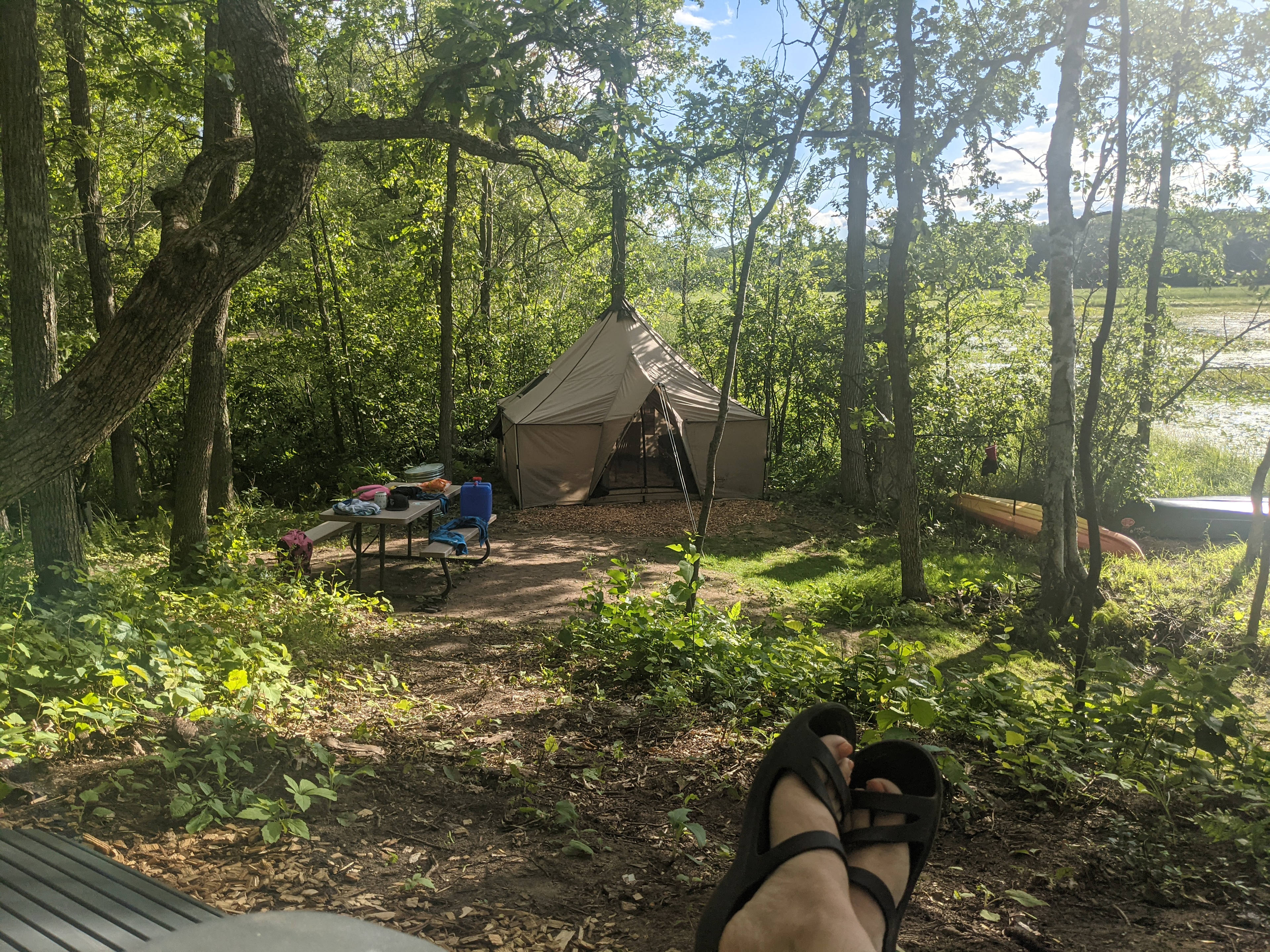 Hay Lake Basecamp Canvas Tent