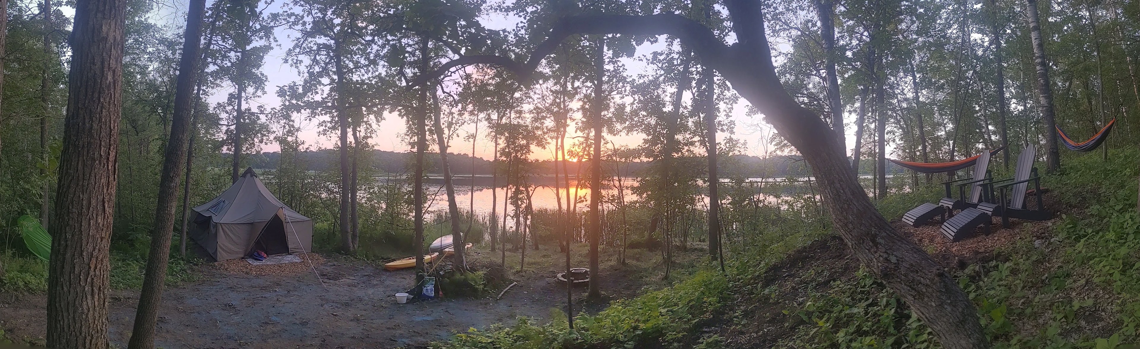 Hay Lake Basecamp Canvas Tent