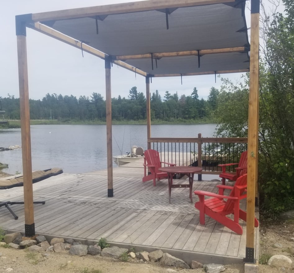 Shared common shore area