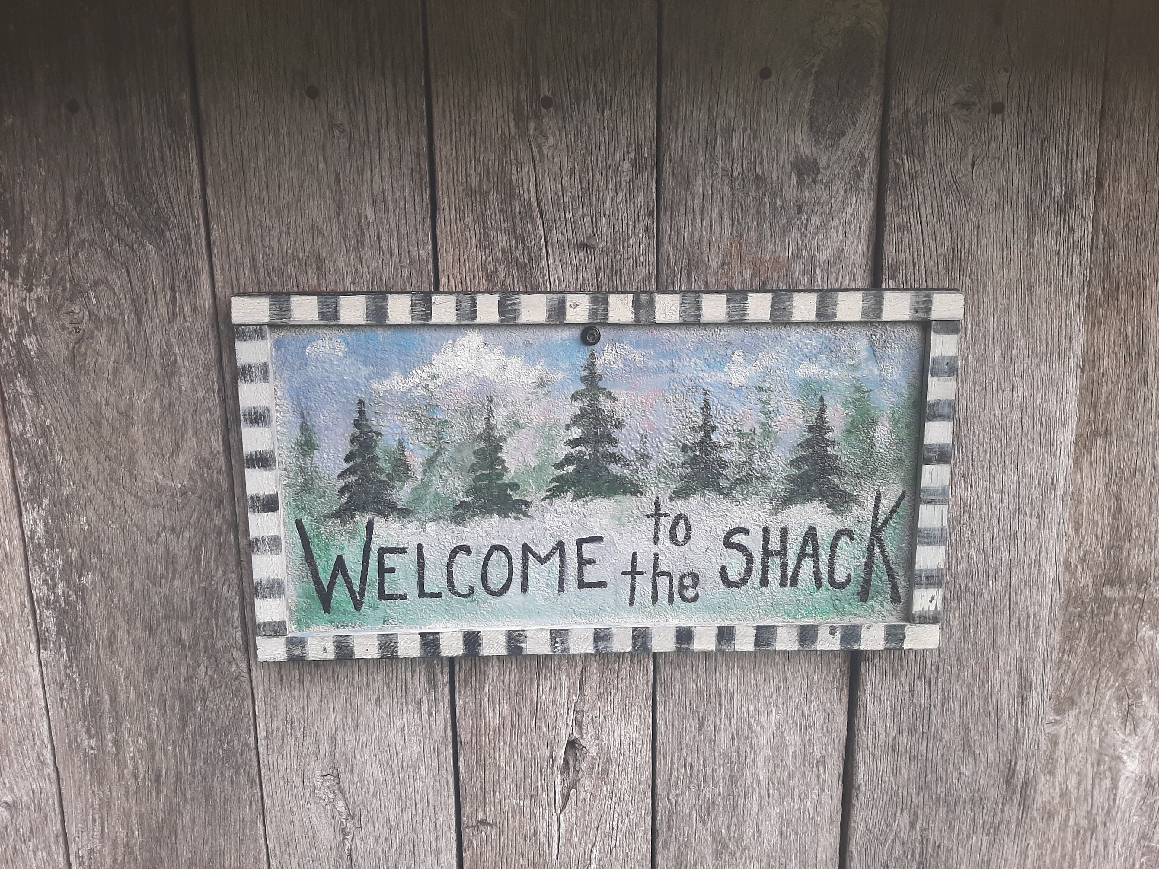 The Rustic Shack in the Wood's