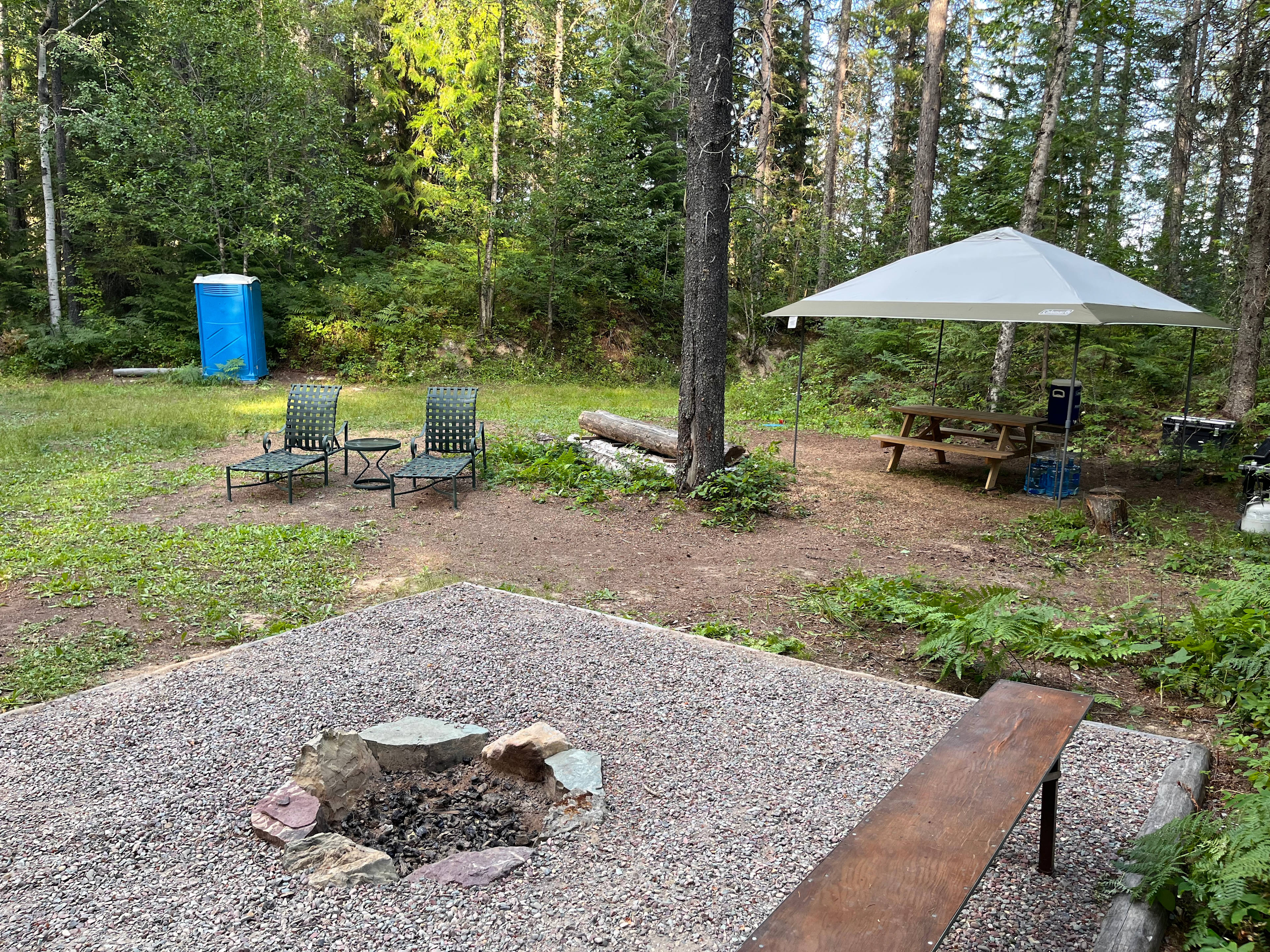 View from fire ring