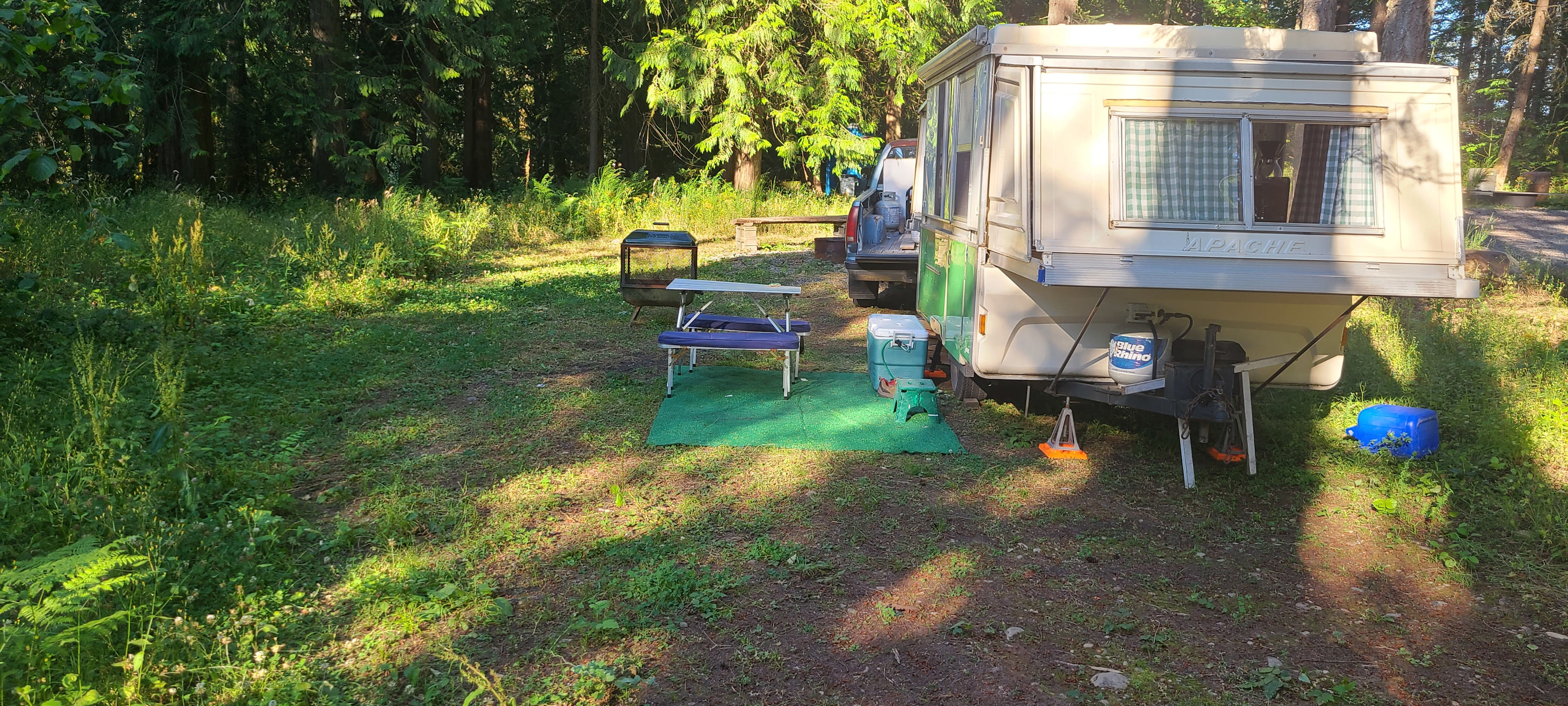 Camp from other end.