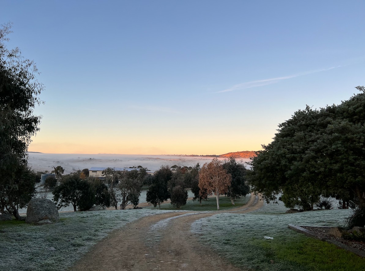 Views looking from top of property