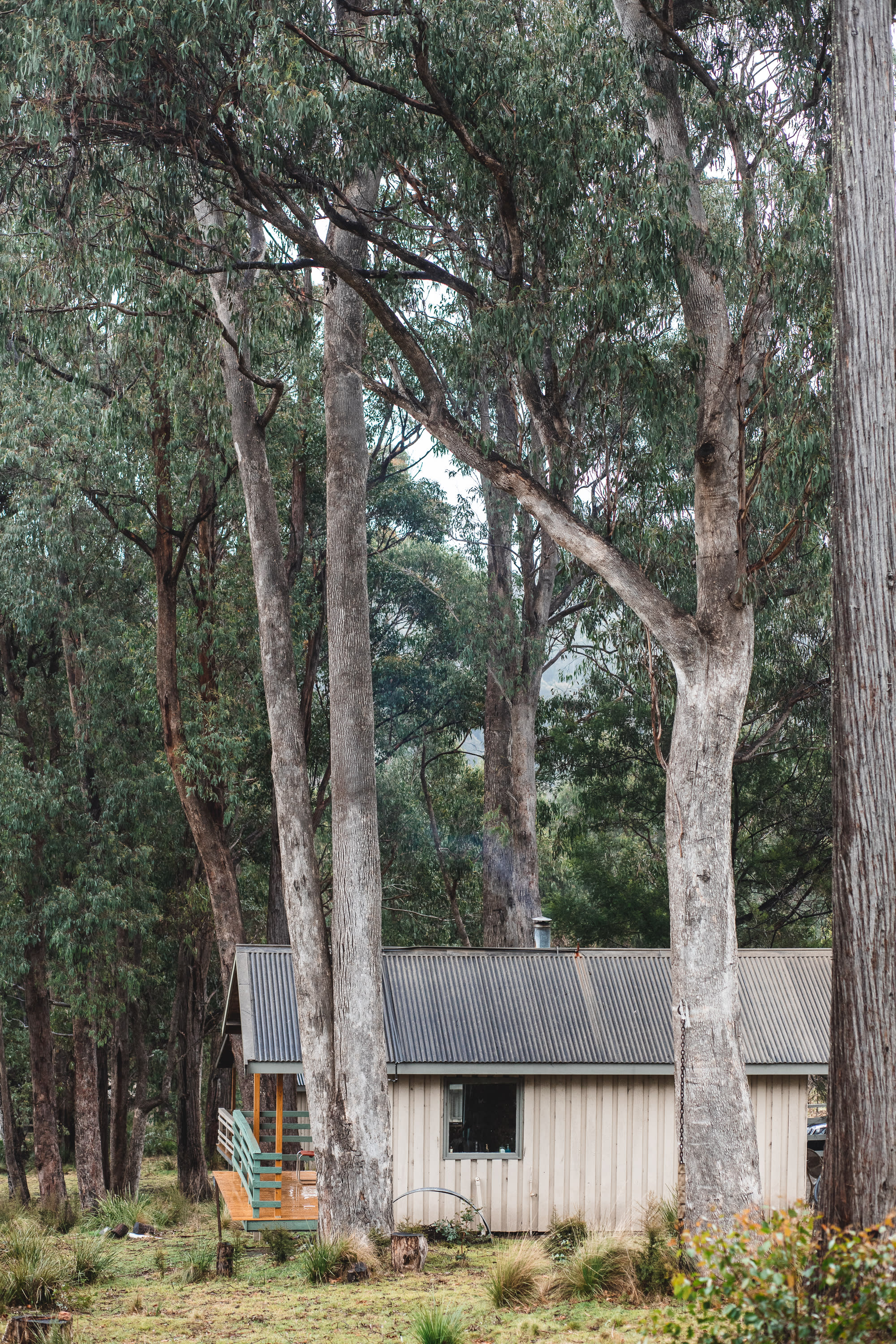 Side view of the cabin