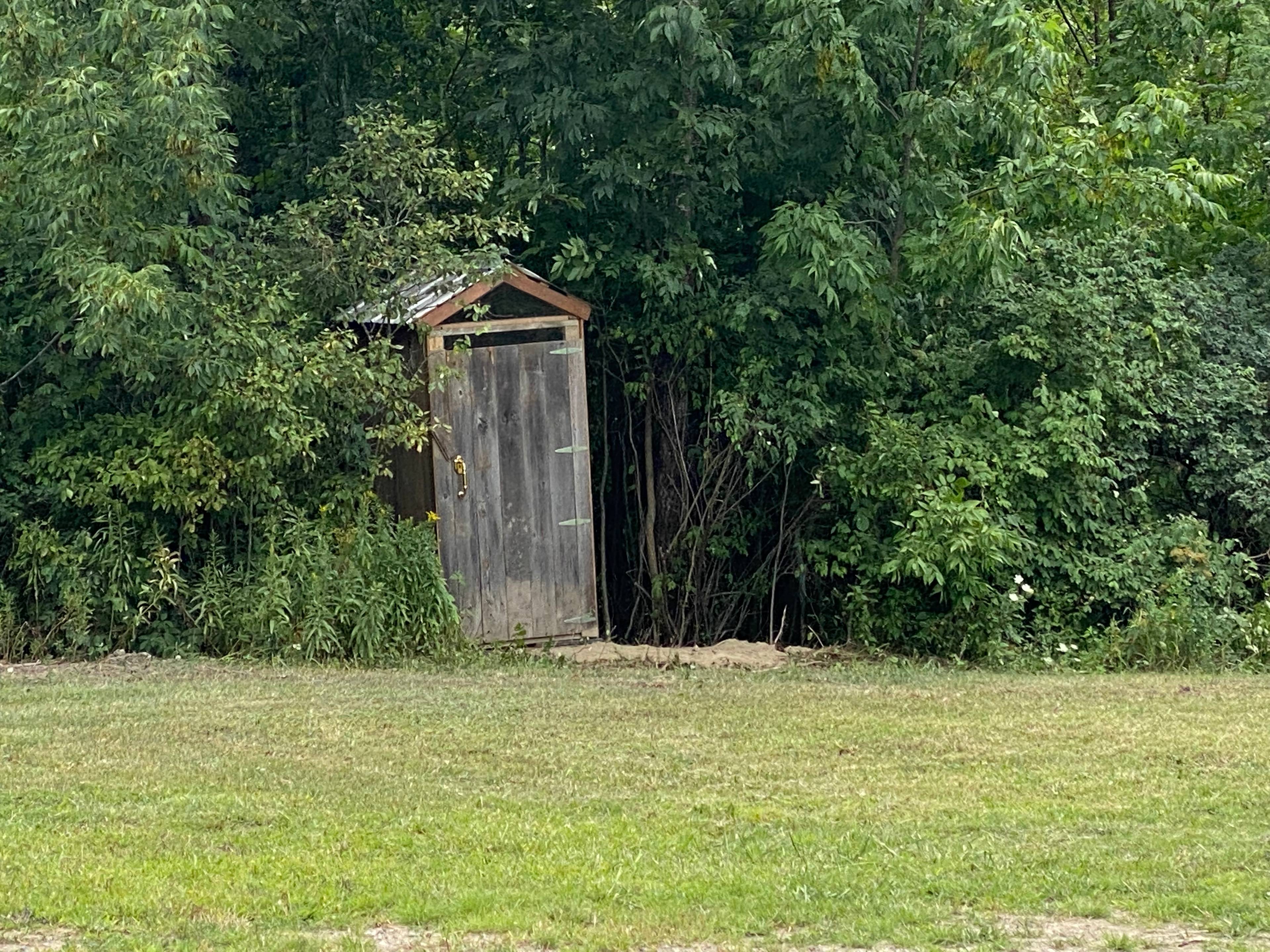 Out house added August 2022 just a short walk up a hill