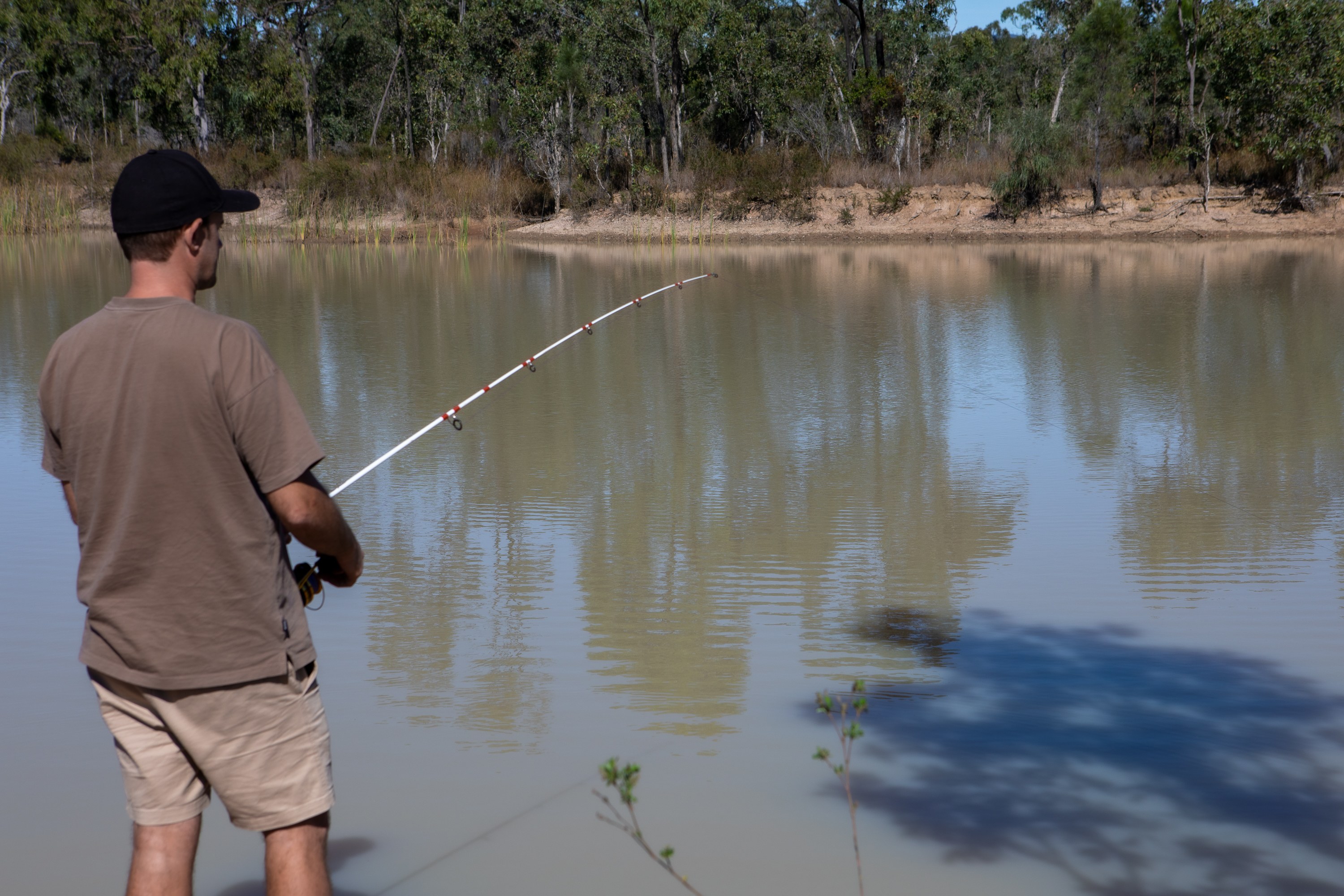 Country Camping Dam Site Black Rive
