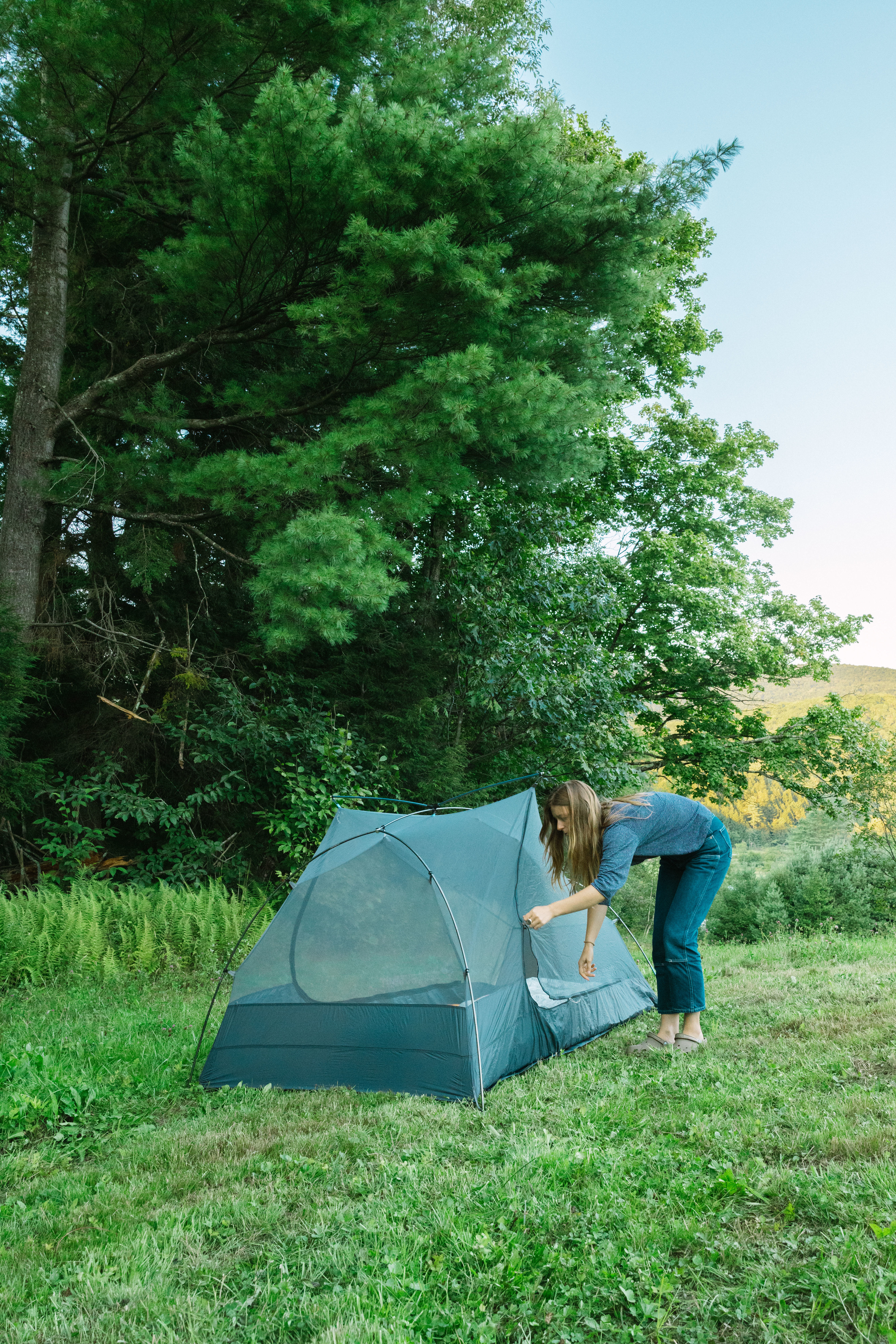 There were lots of good tent spots at our site.
