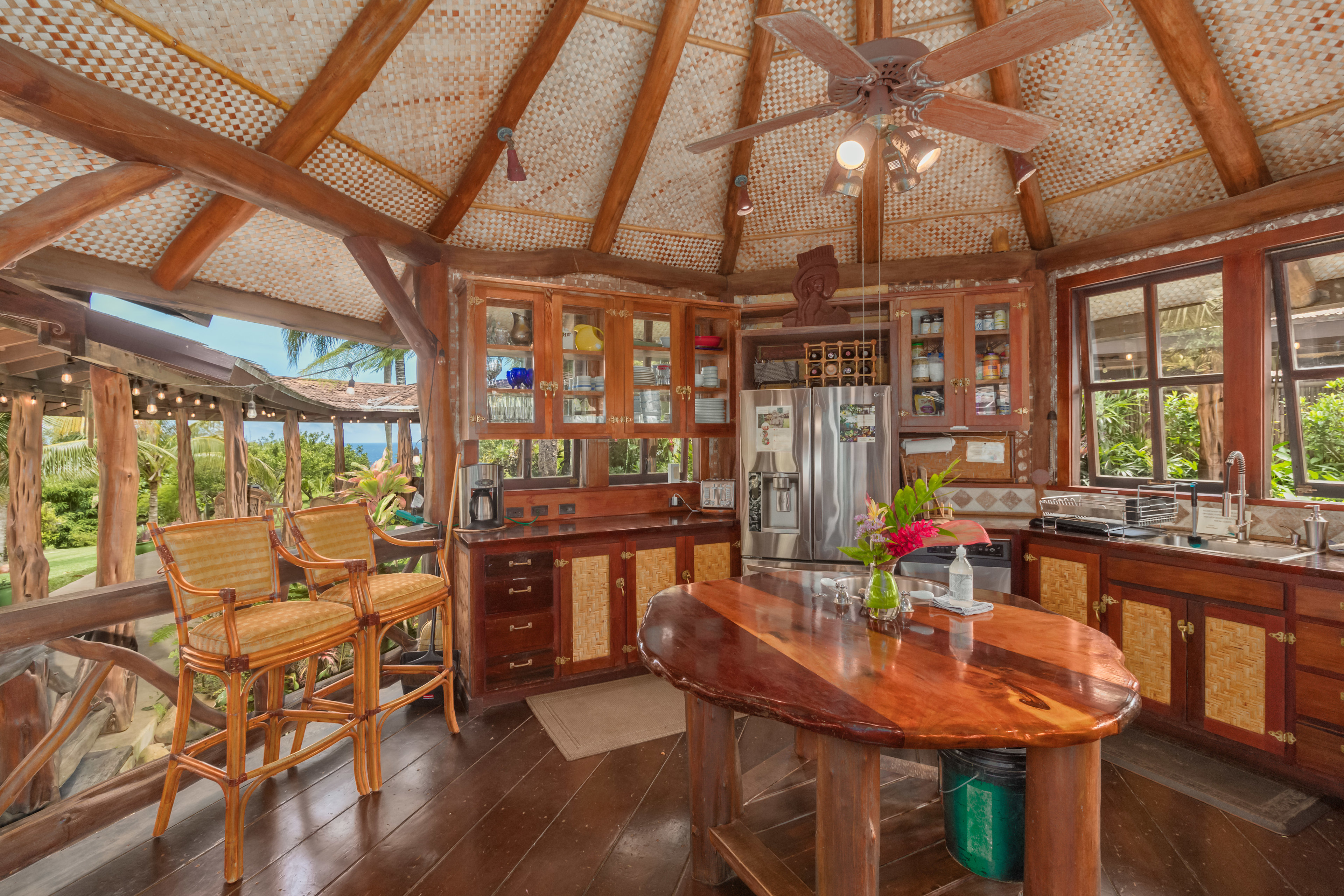 Outdoor Kitchen View