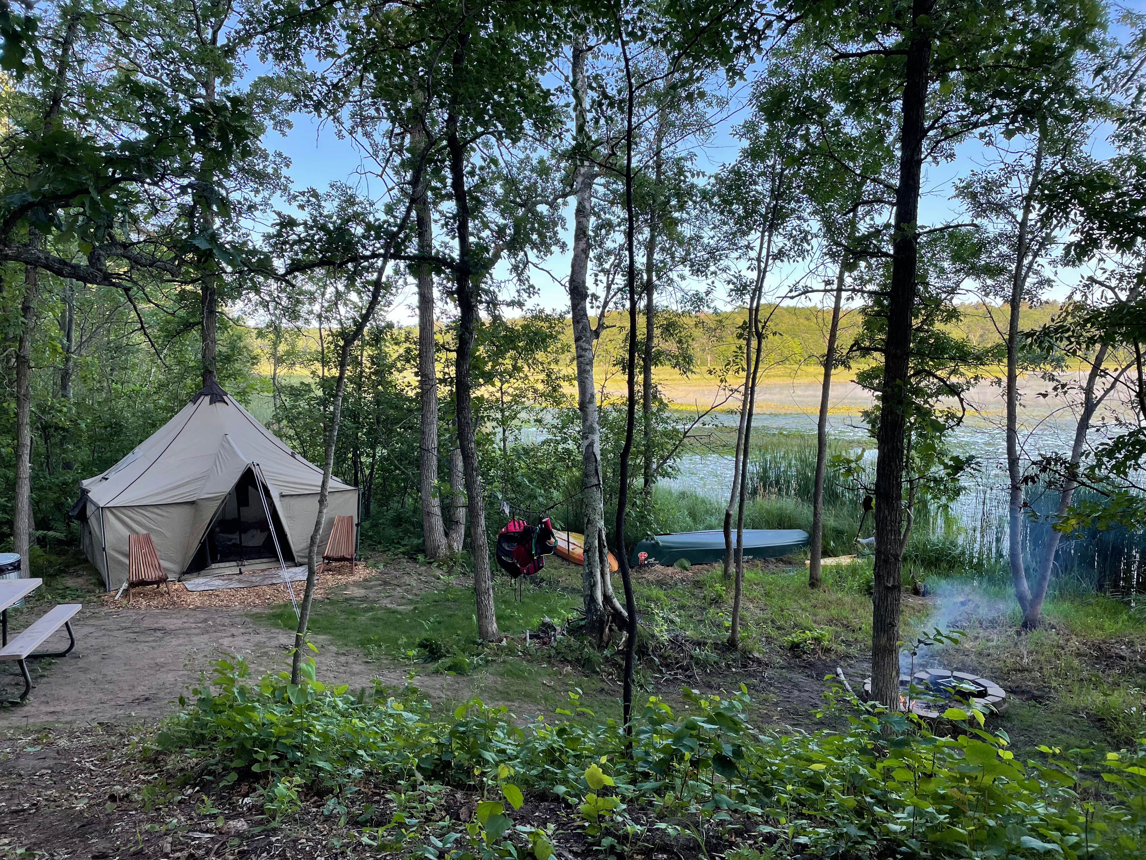 Hay Lake Basecamp Canvas Tent