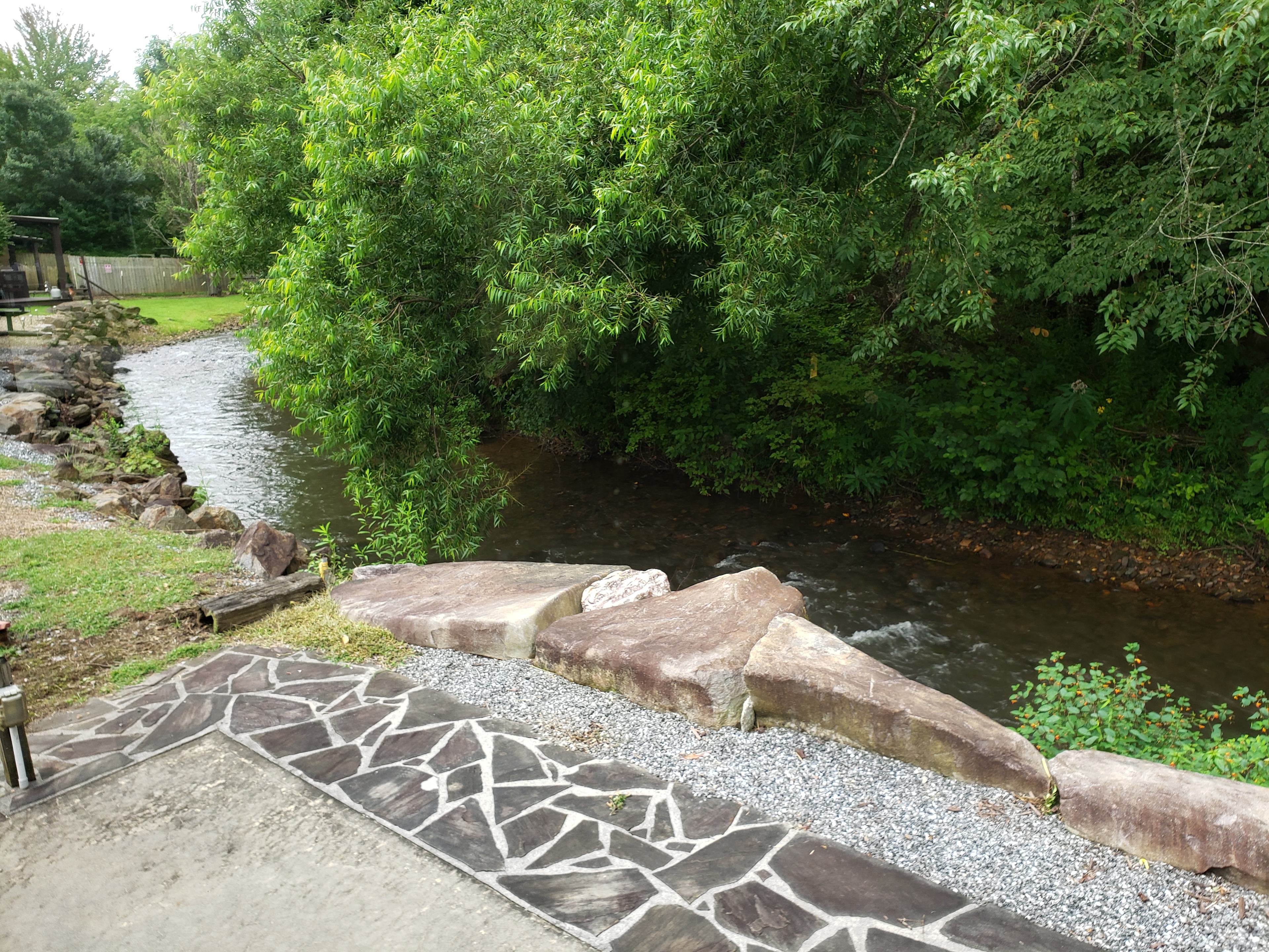 Our view out of our back window 