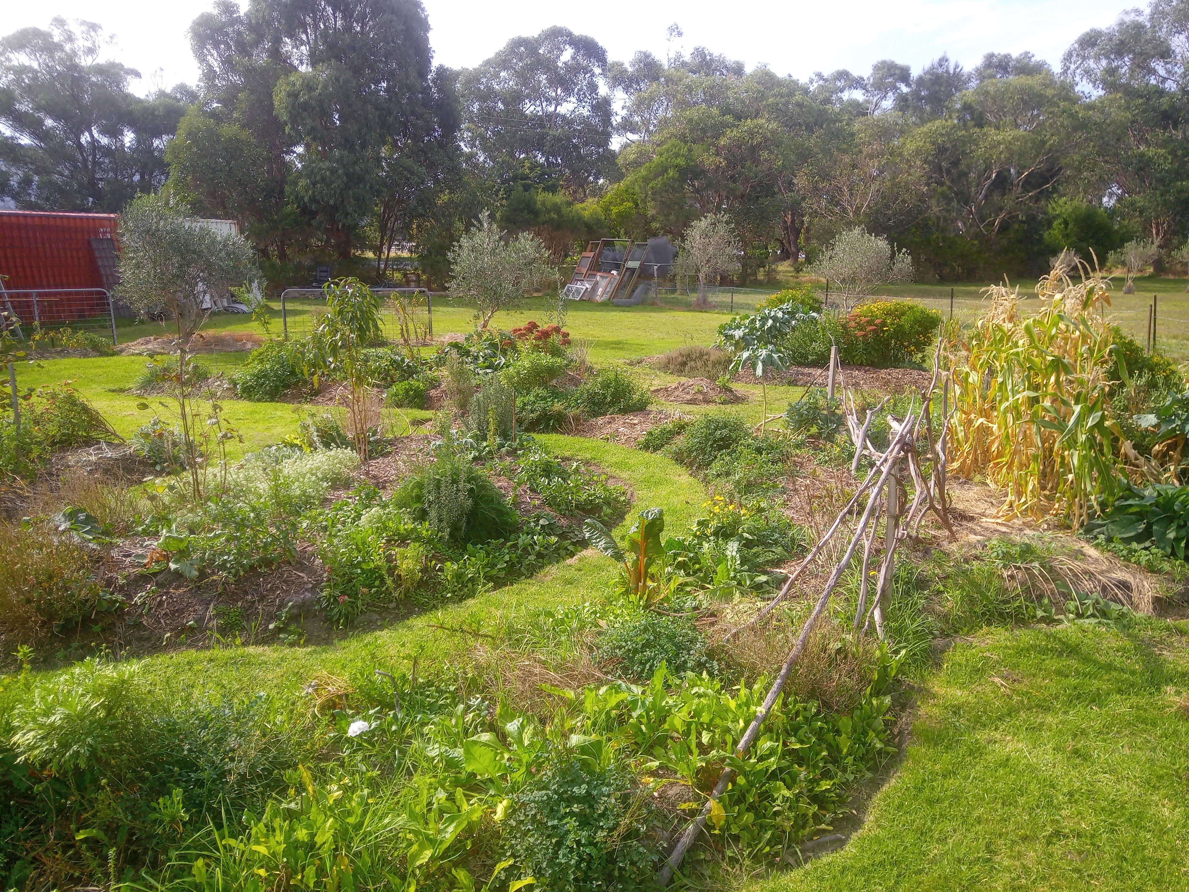 Access to the gardens