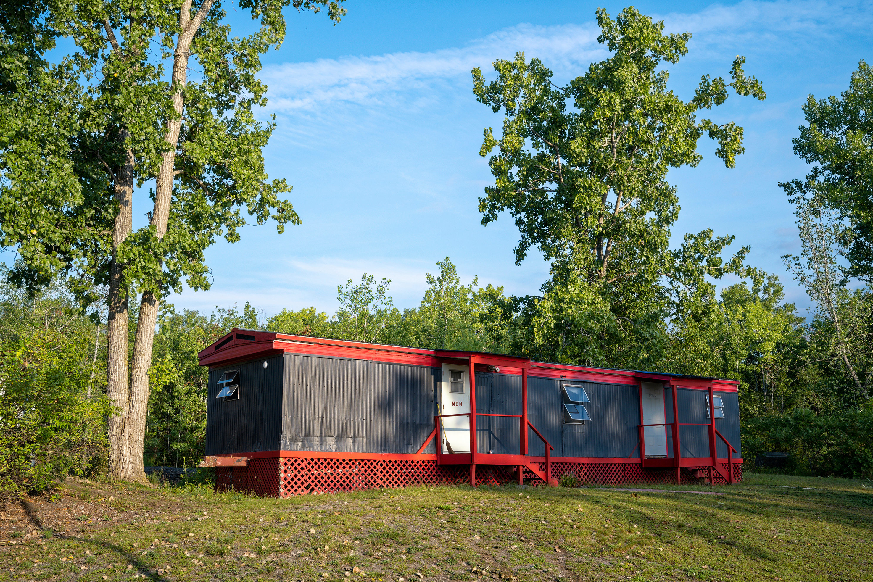 Bridgeview Harbour Marina Lakefront Camping Toilet and shower available