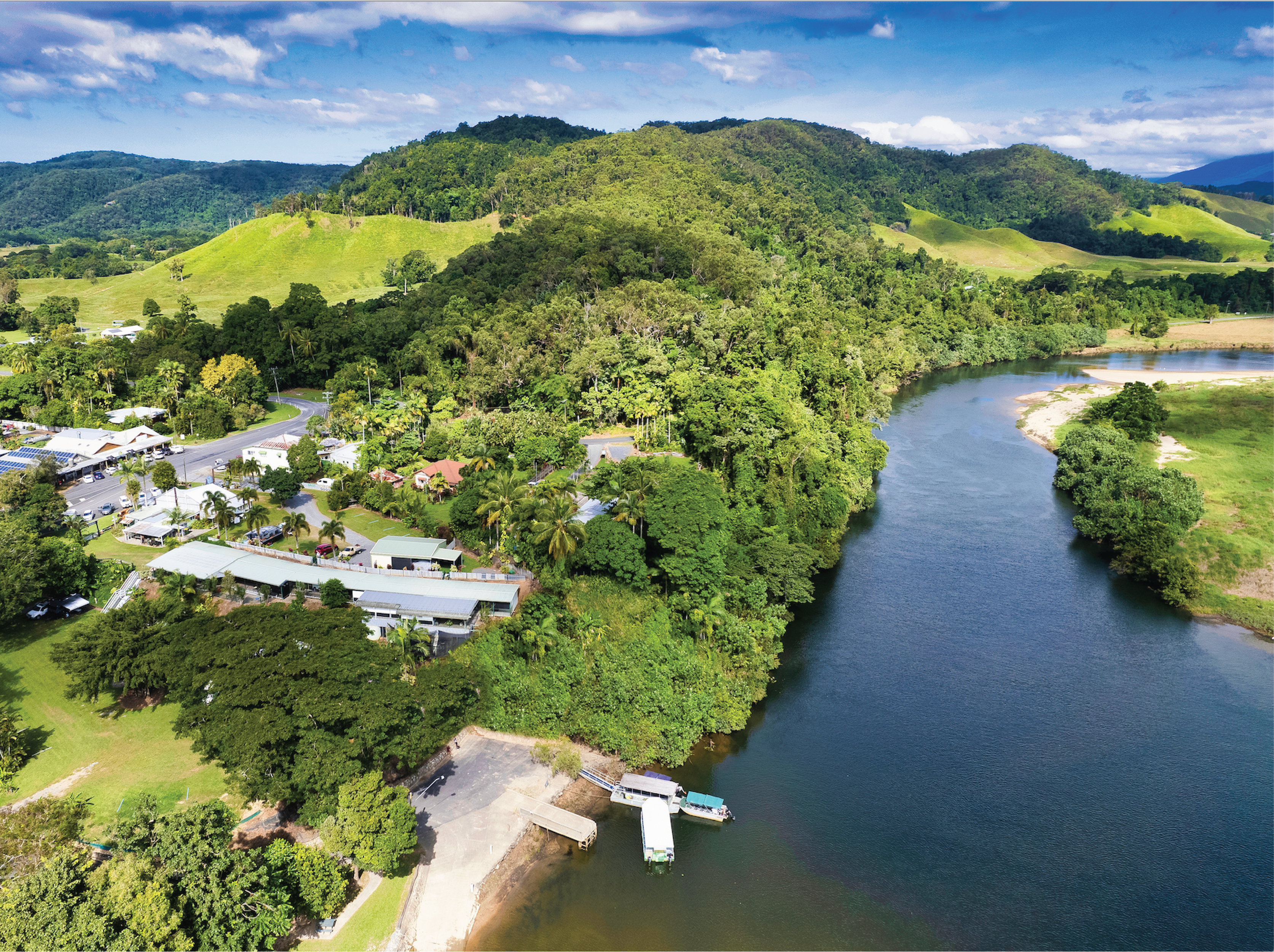 Daintree Village by the river