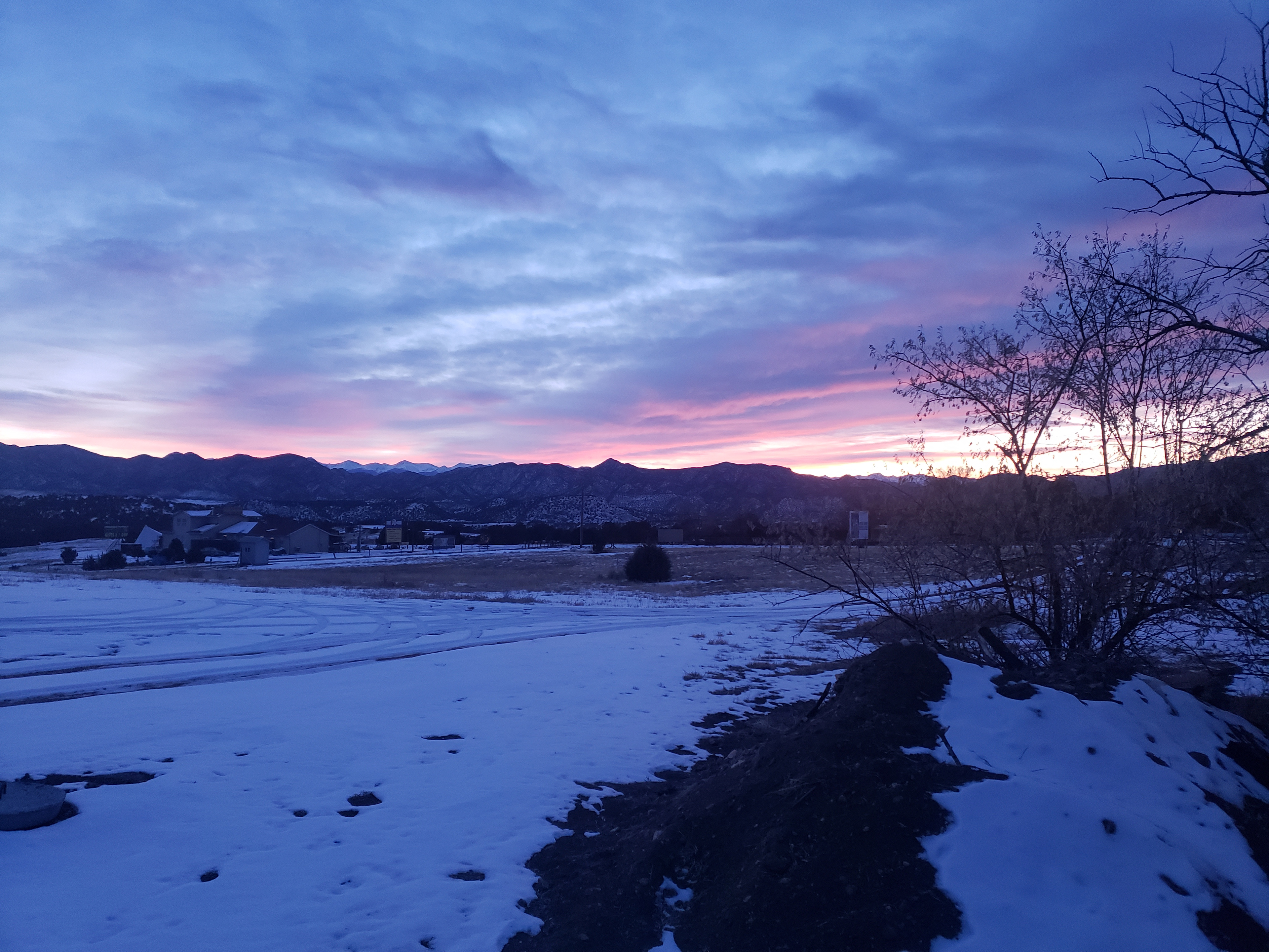 Winter has mild temps, but when it snows it's beautiful. 