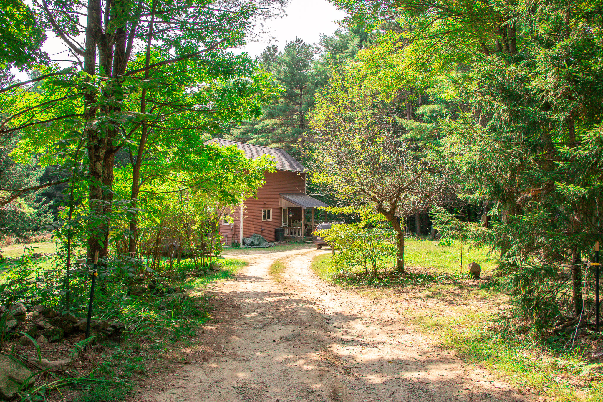 Entrance to the property 