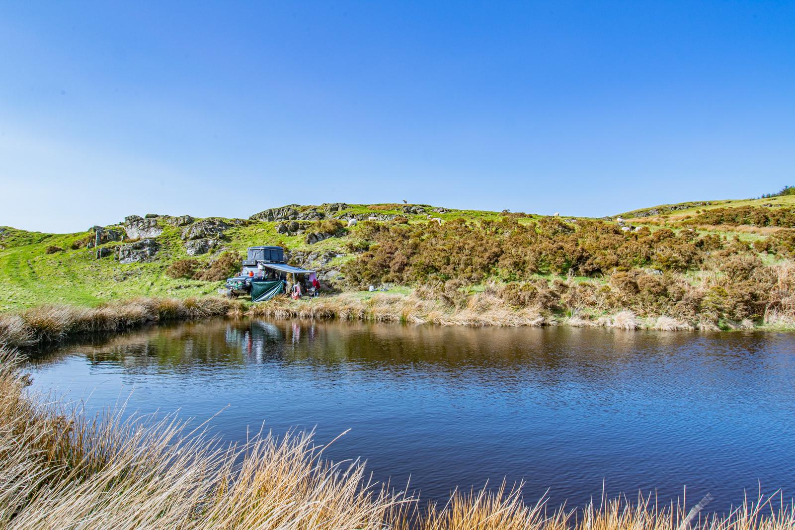 Mynydd Derwydd Wildcamping