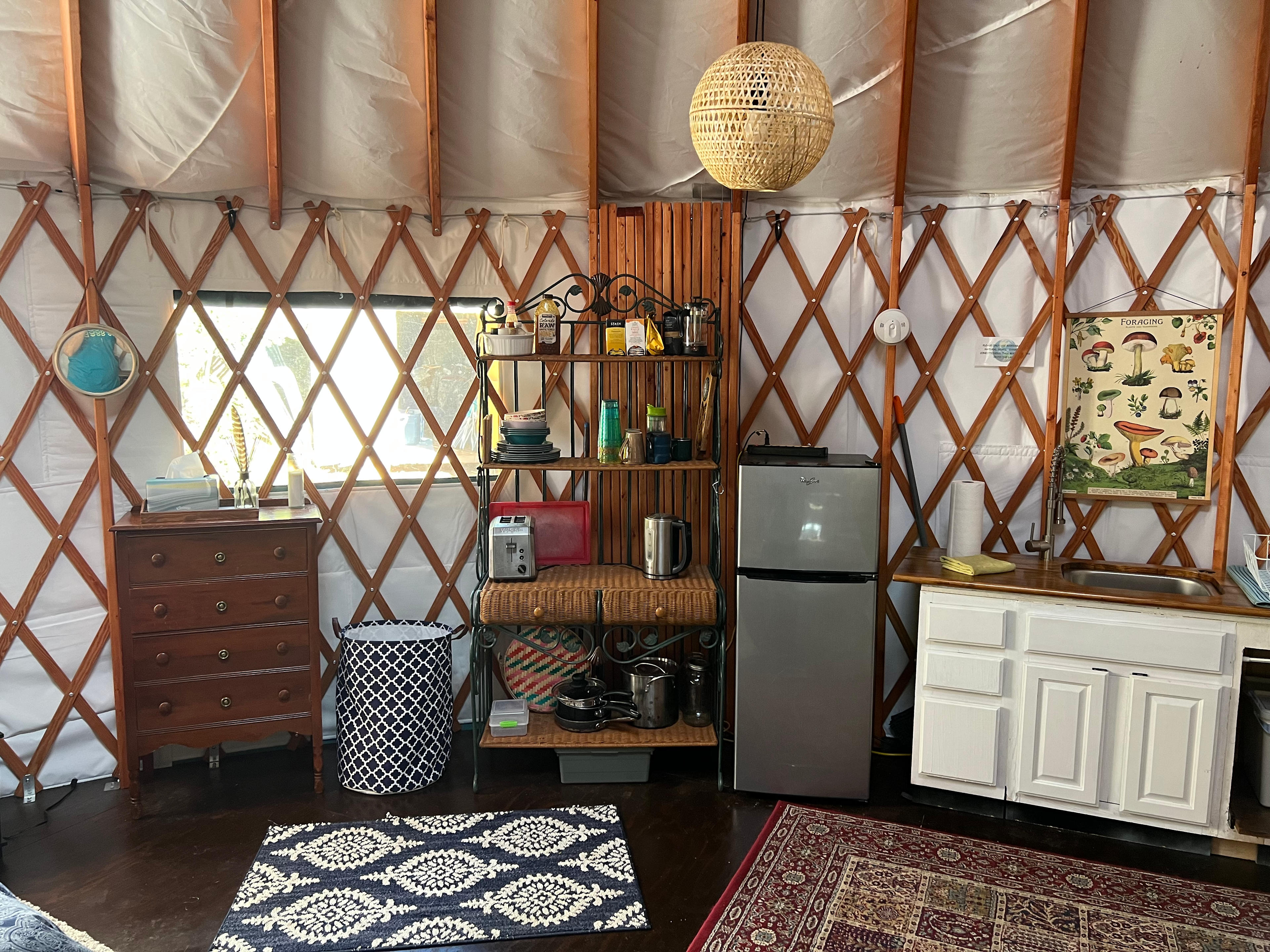 The Hummingbird Hut, Forest Hideaway: Luxury Yurt & Bunk Cabin