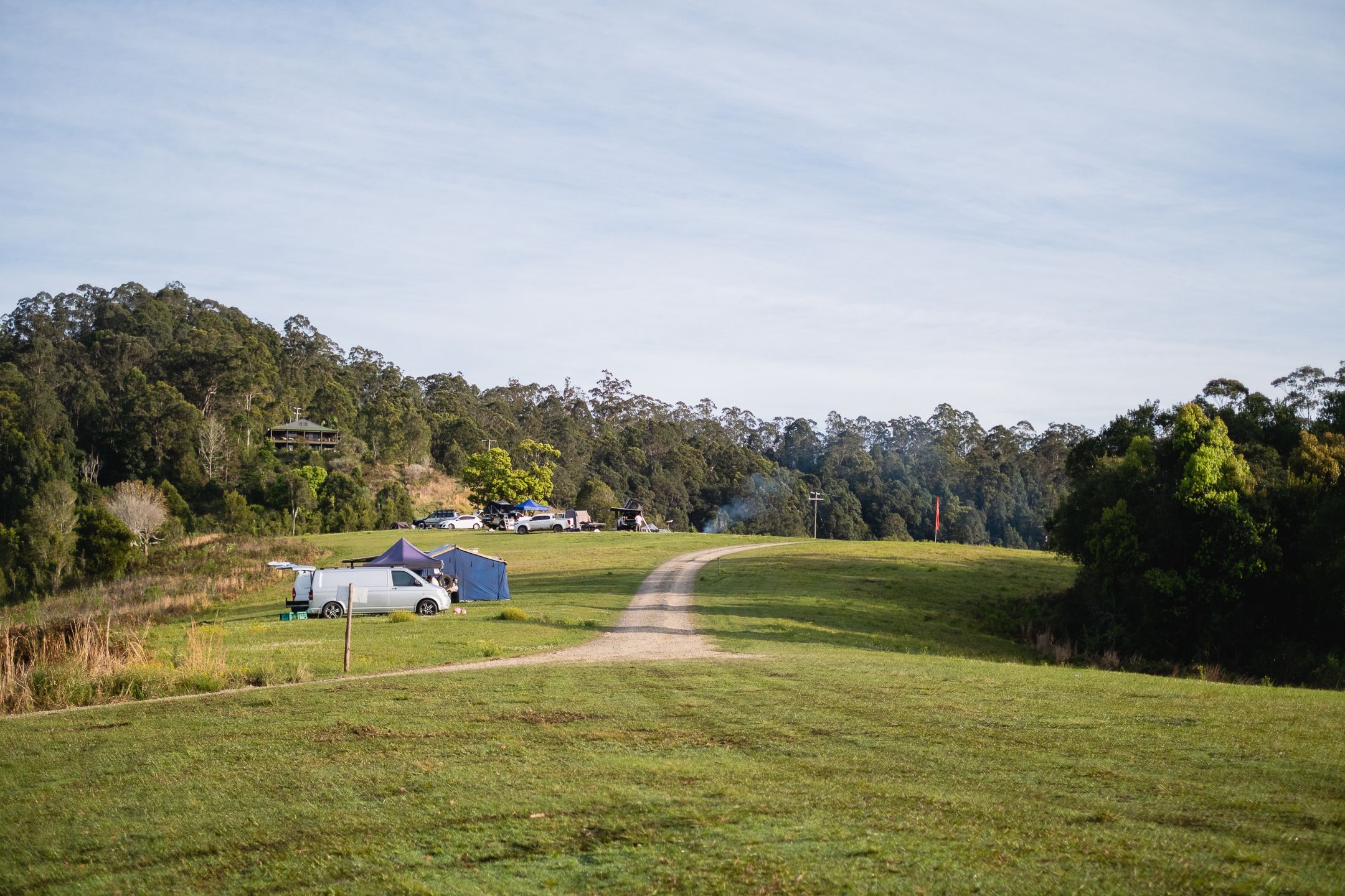 Multiple camp sites to suit all occasions.