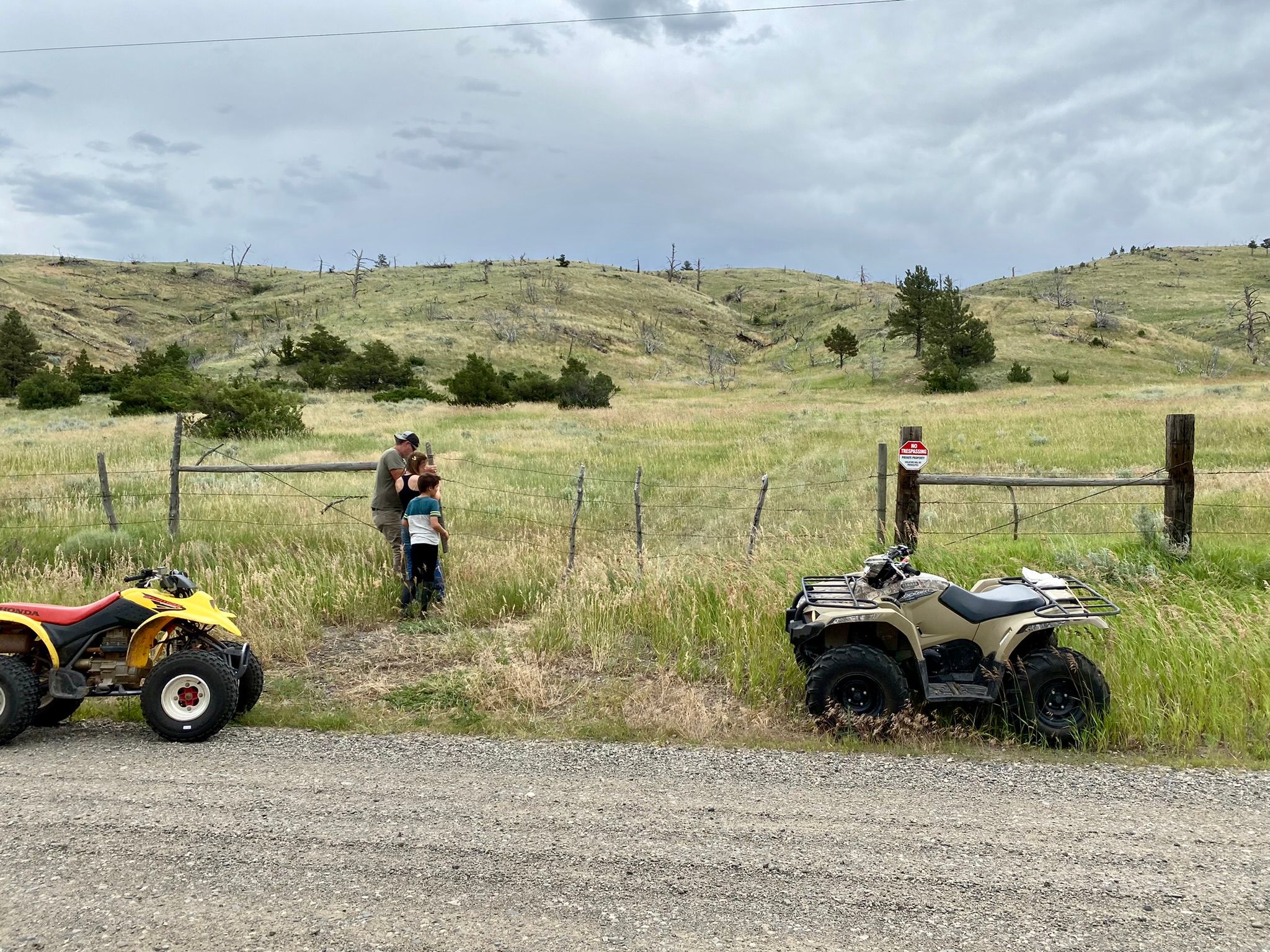 Access point to "Top of the World" 
