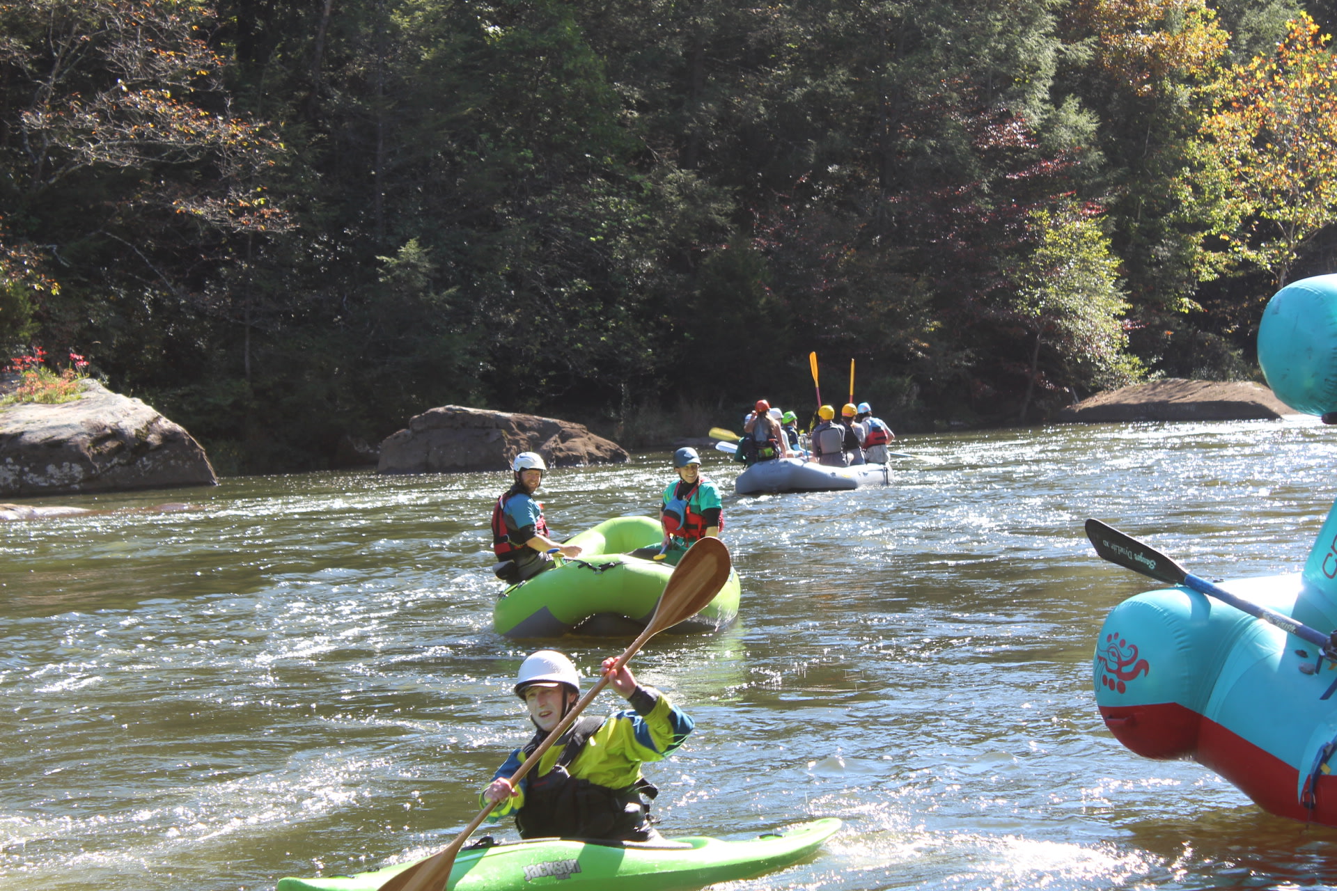 Gauley Days at the Summersville Dam
