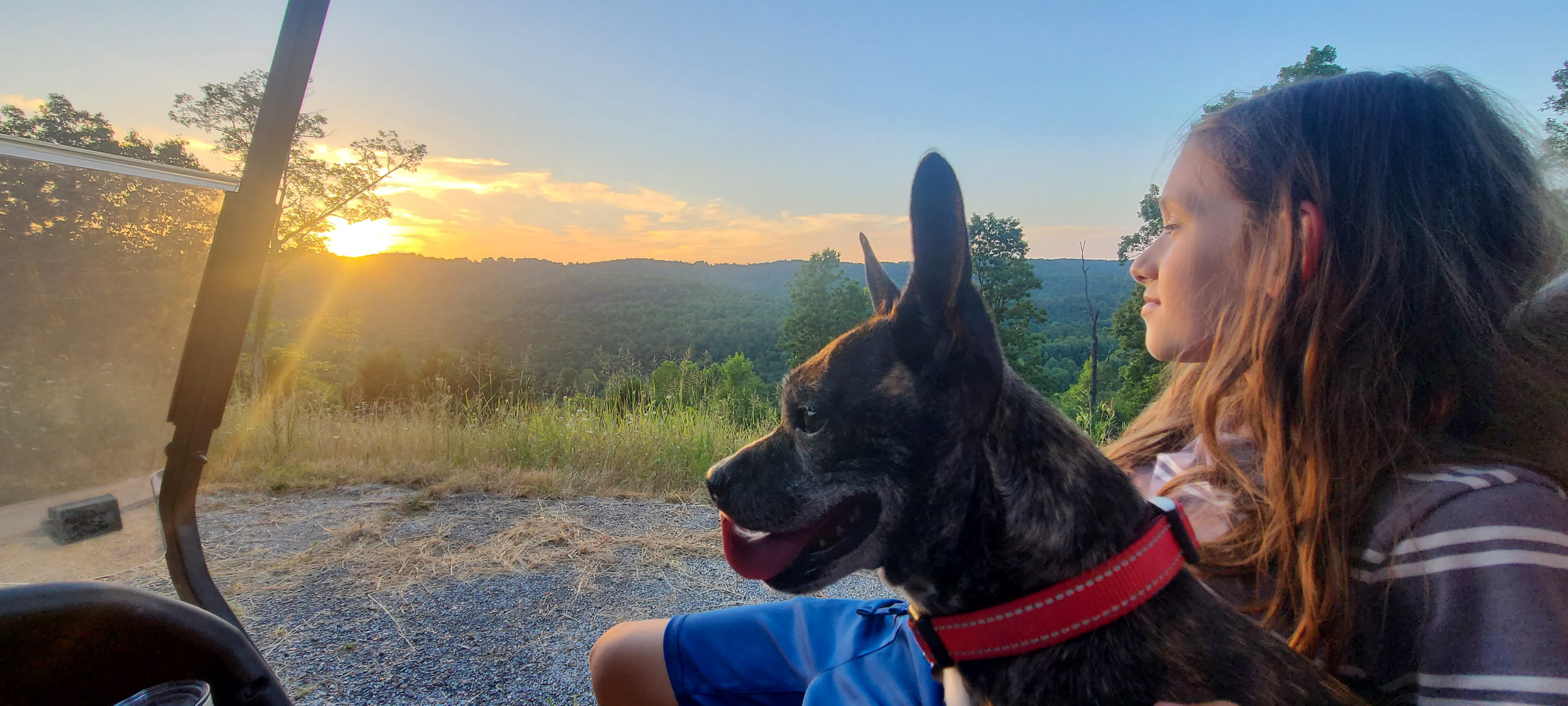 Pets are always welcome at RiverDream Camps!