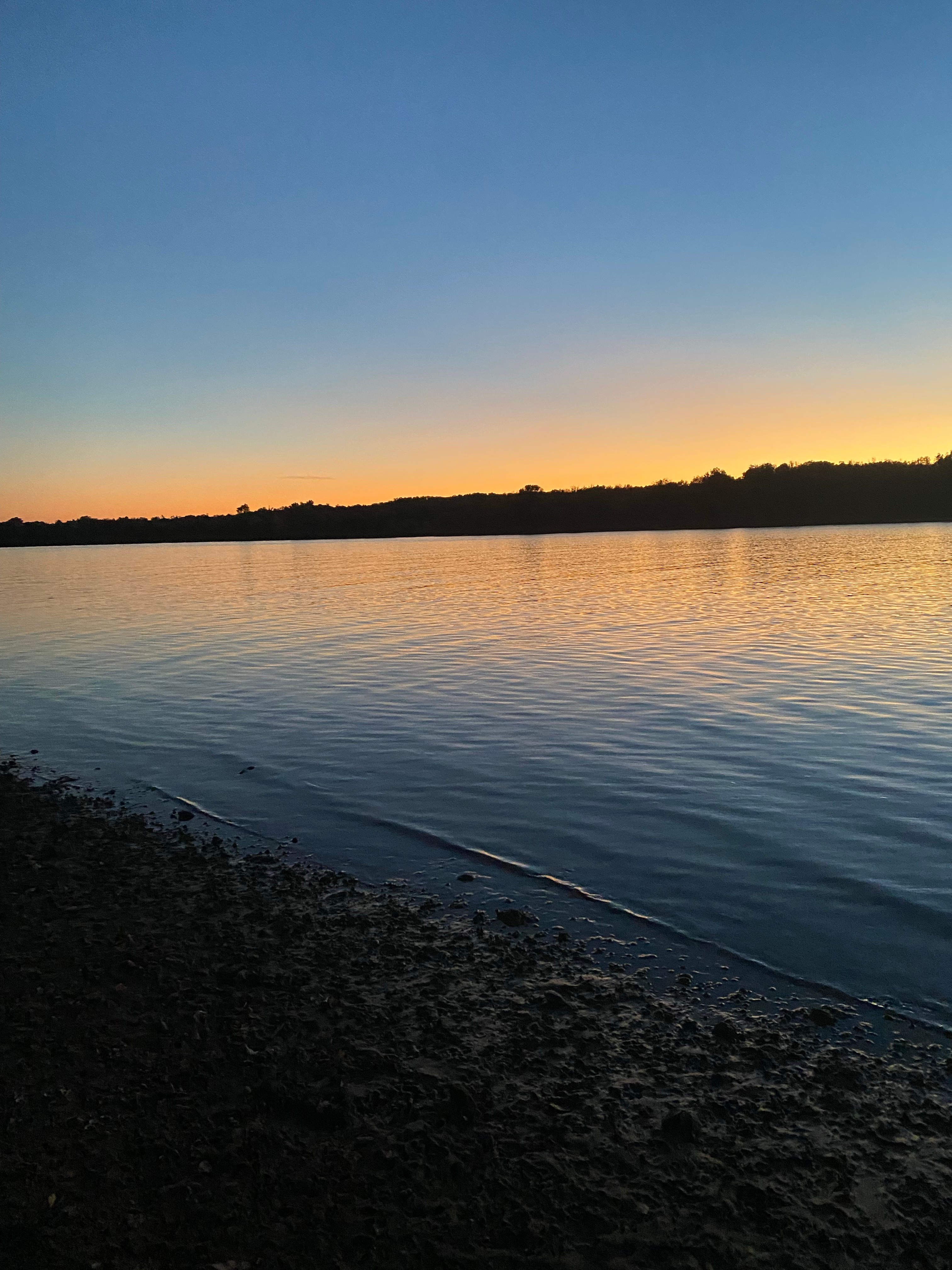 Gorgeous sunset from the beach!