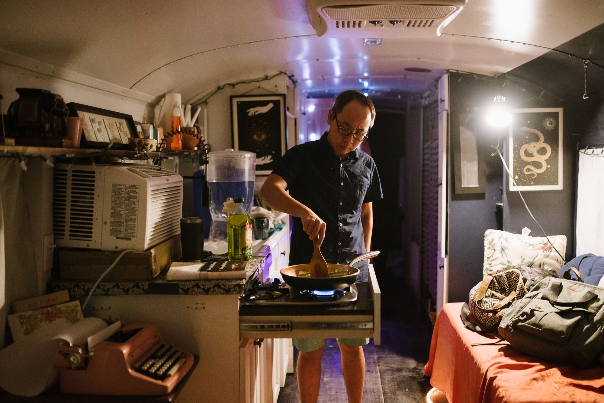 cooking on the drawer stove