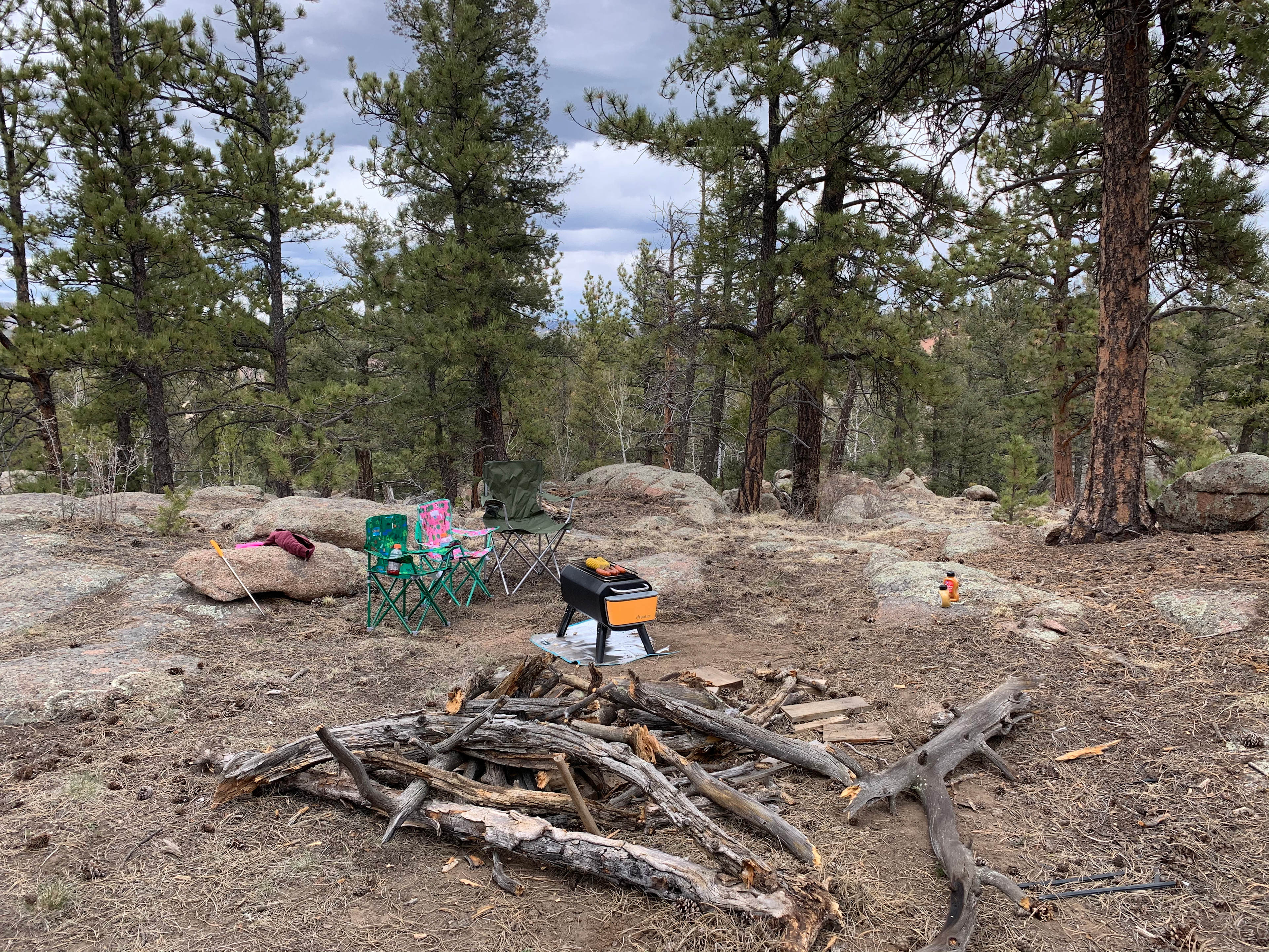 H Acres Wall Tent on 20 acres