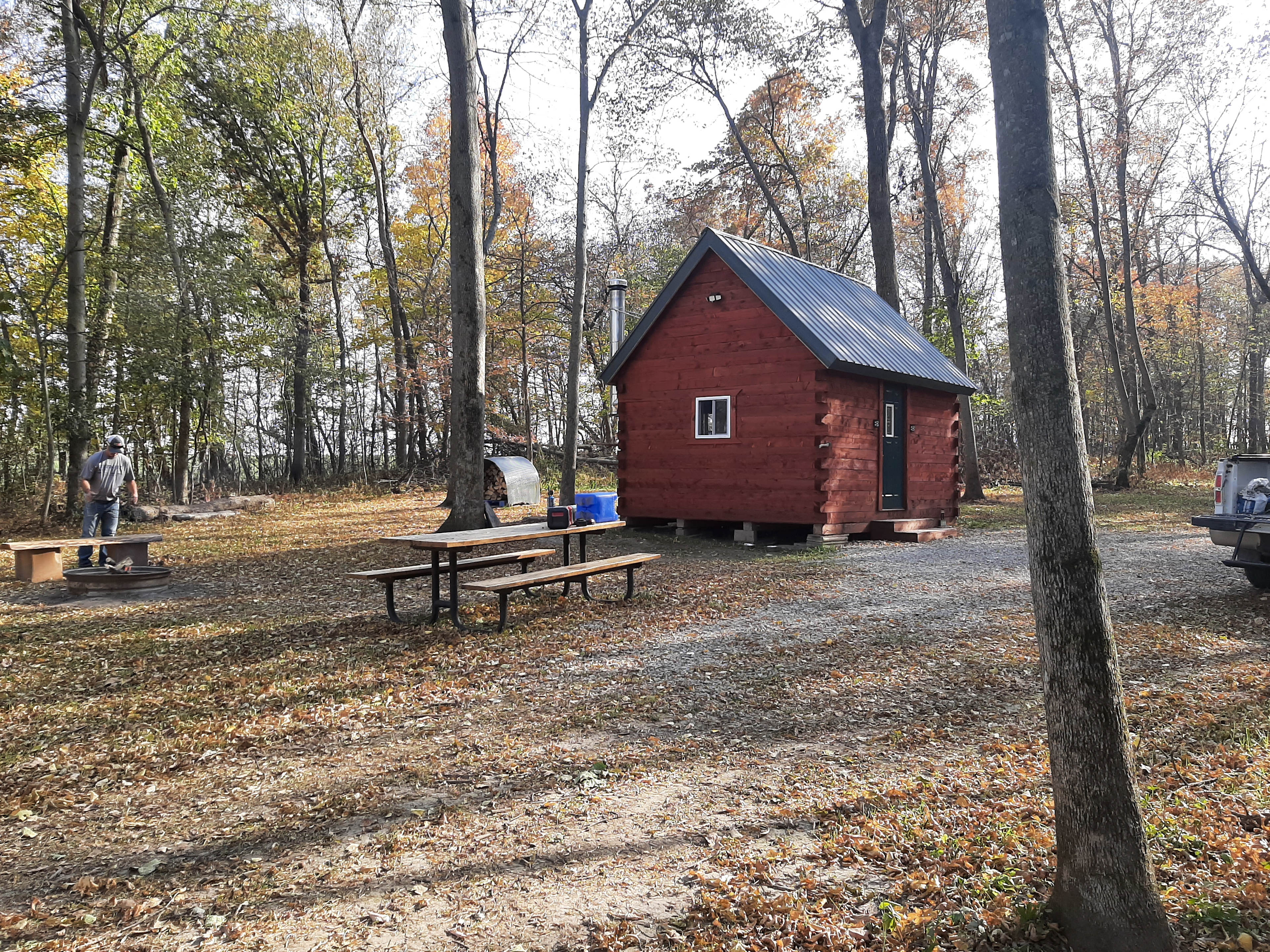 Beautiful little cabin, has all you need for a quiet,relaxing getaway. 
