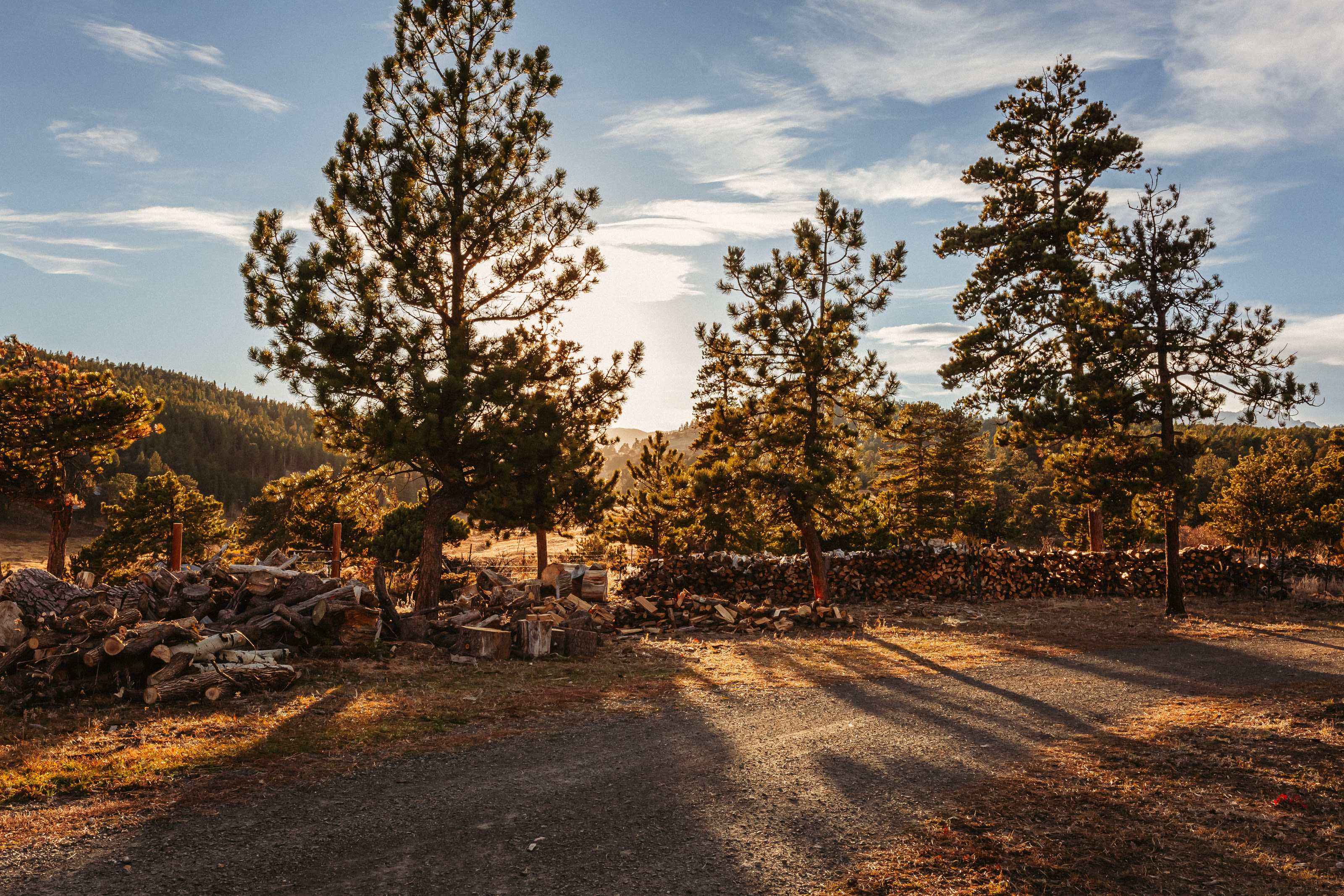 Golden hour views!