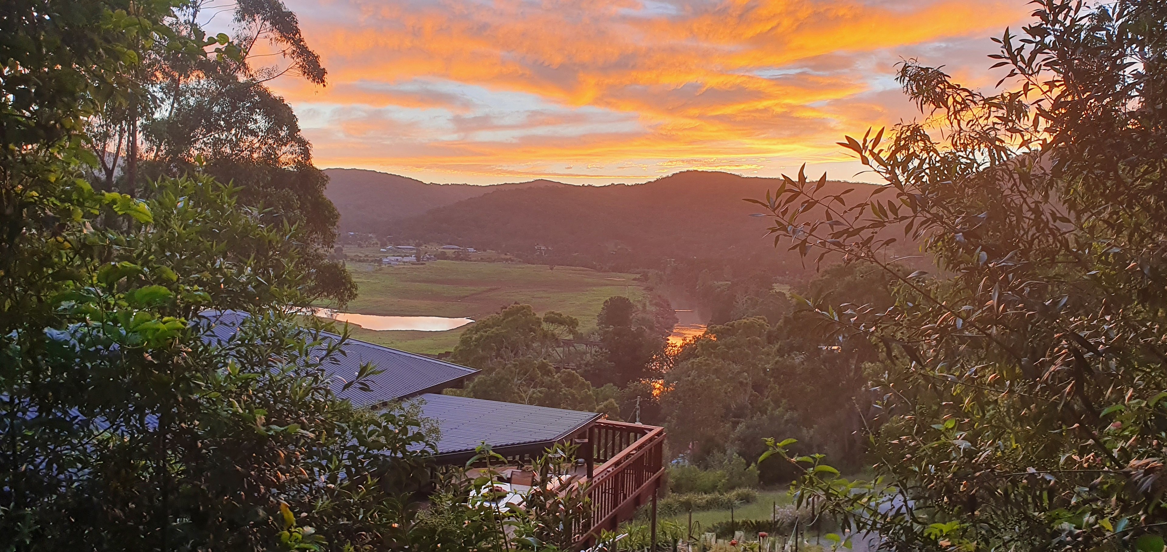 You will have access to deck on main house