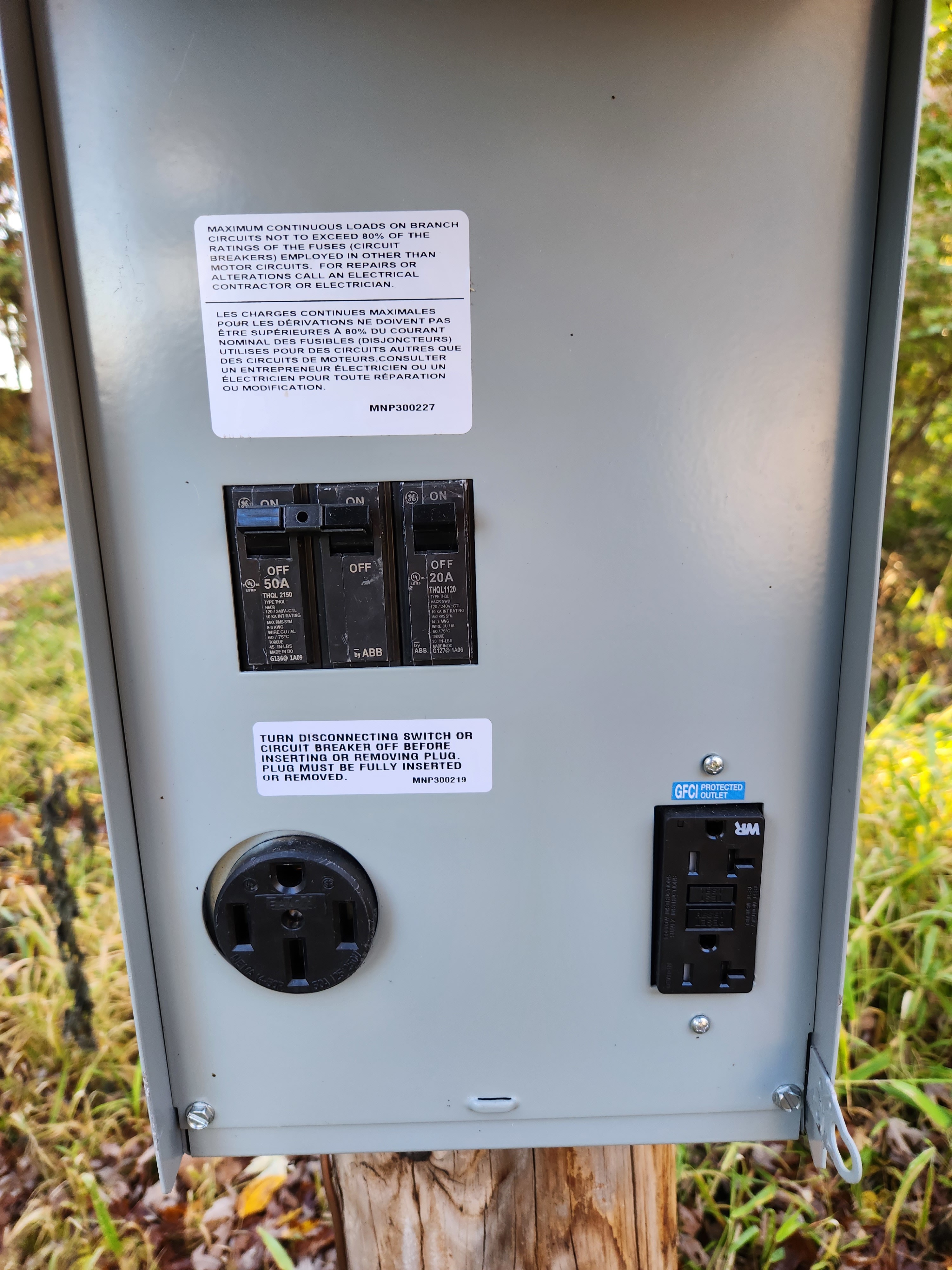 50 amp service 