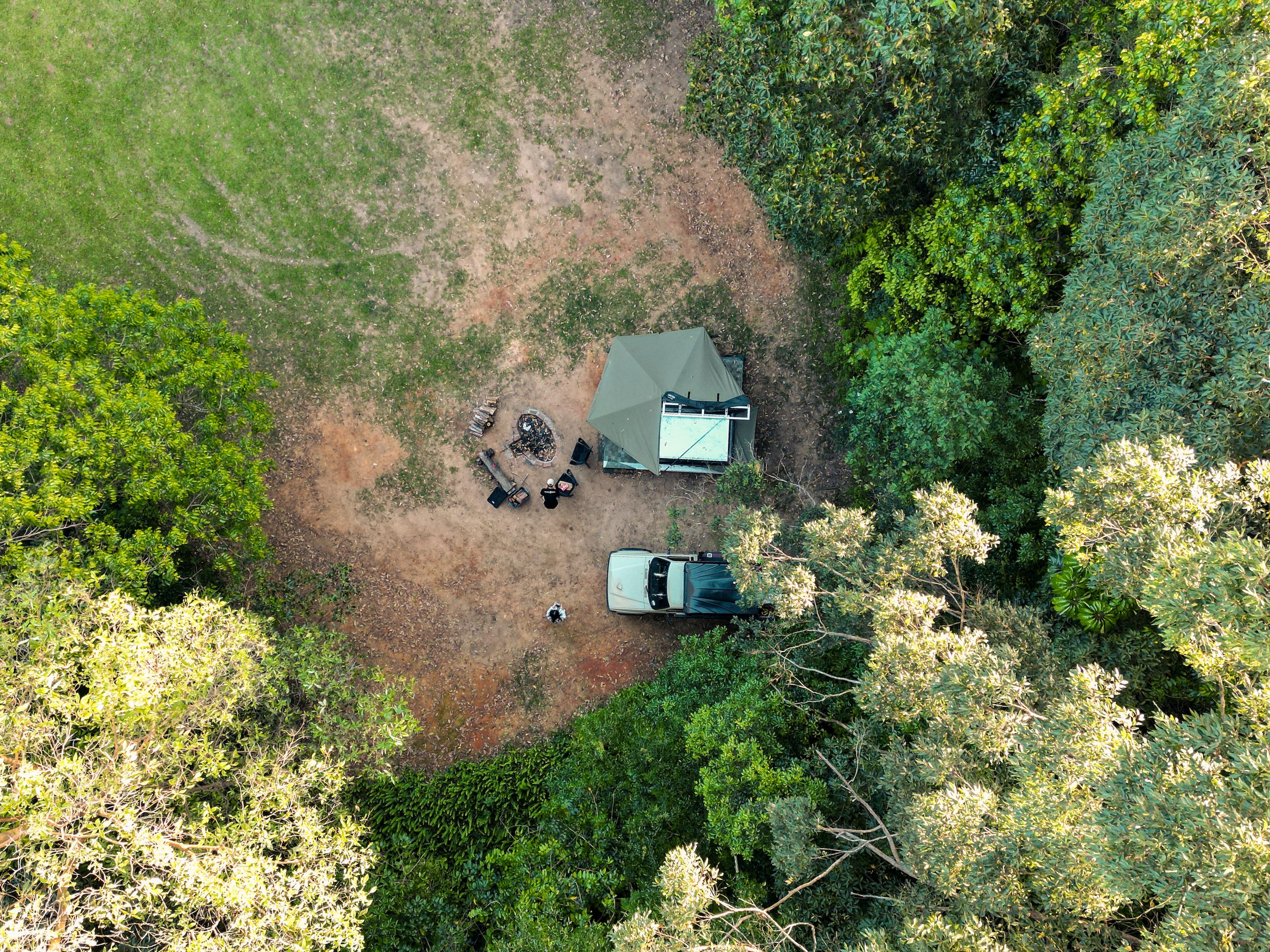 The pod from above