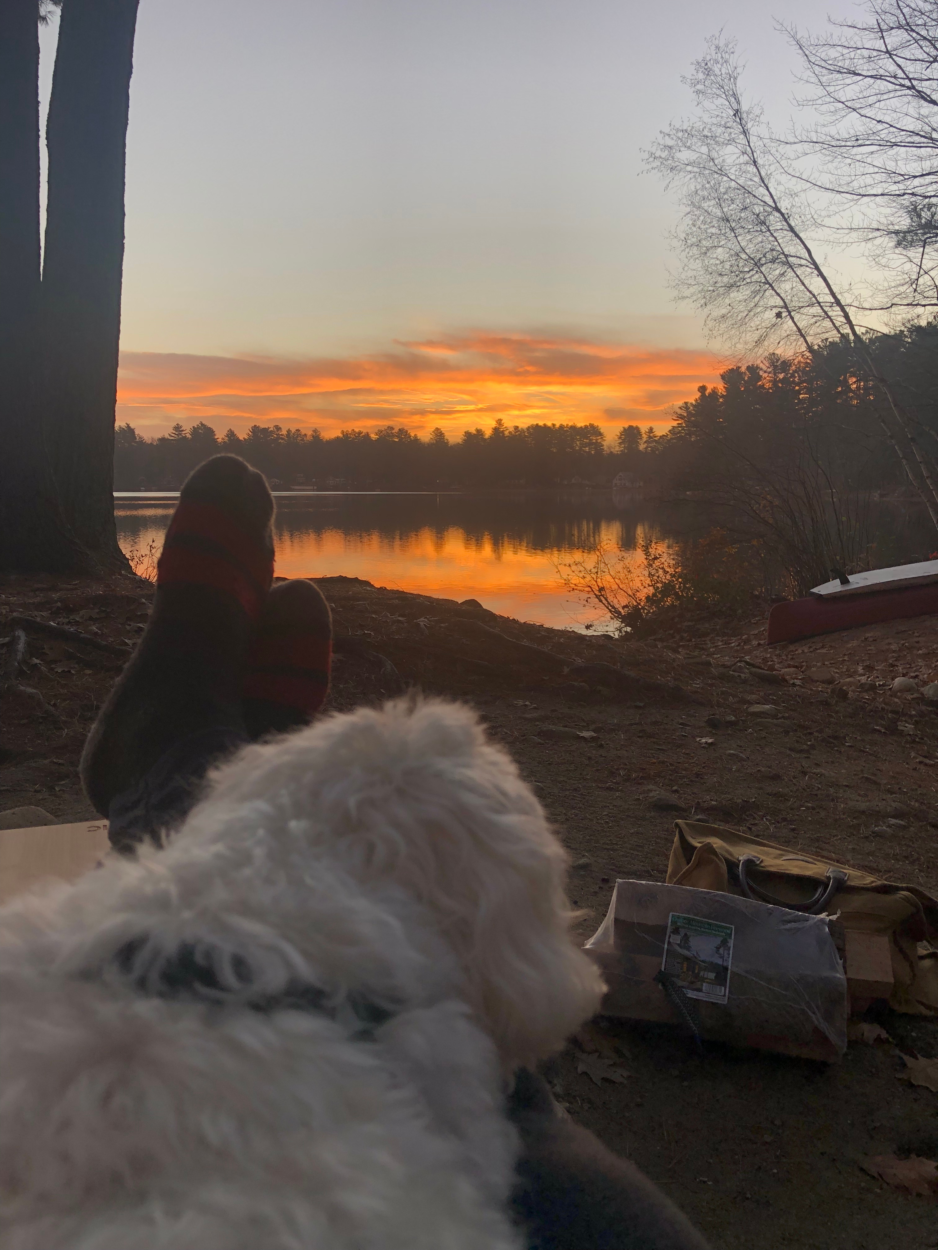 On the Pond at Camp It'll-Do
