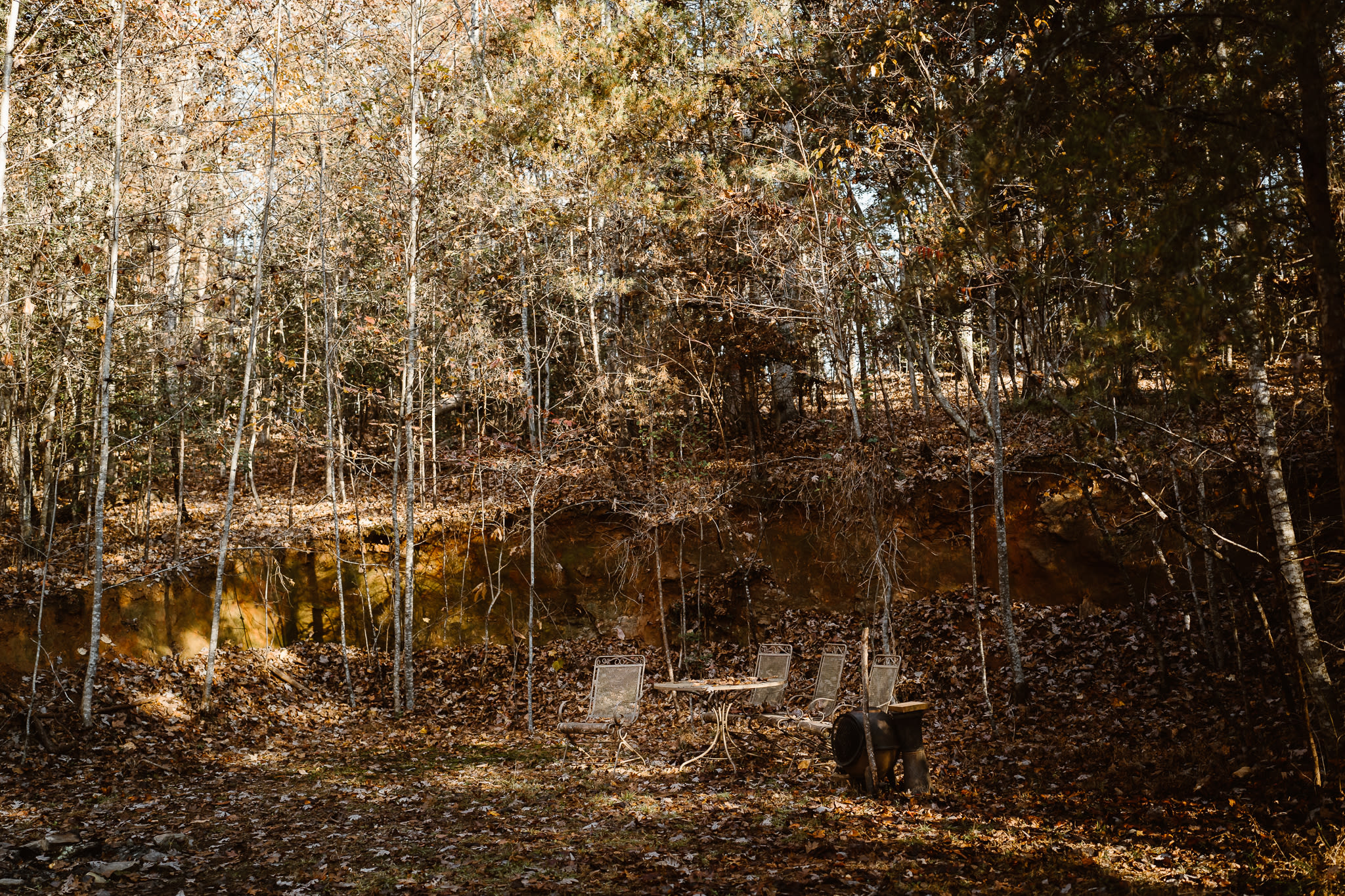 Campsite #2 near the pond