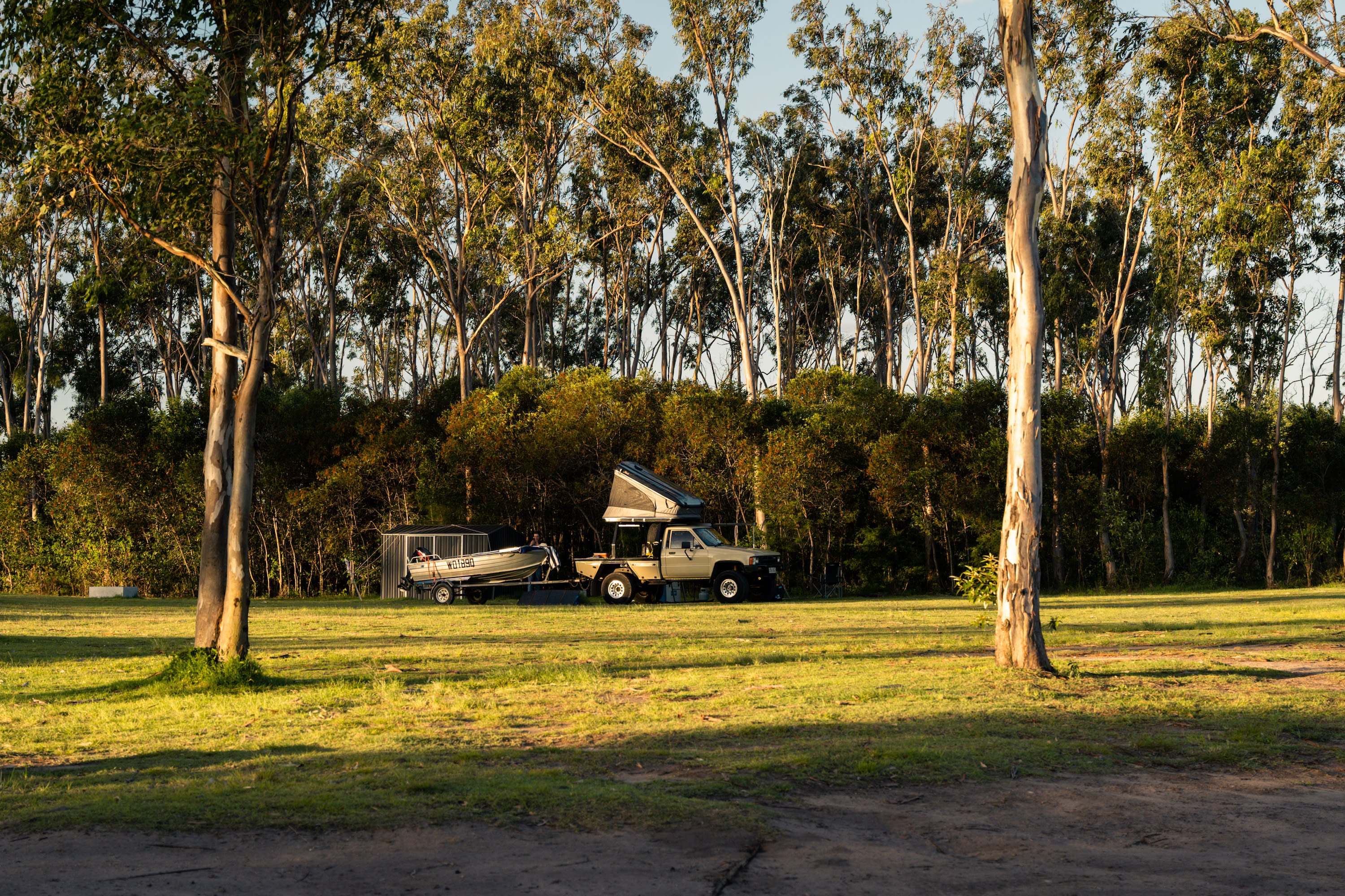 Take your pick of camp sites