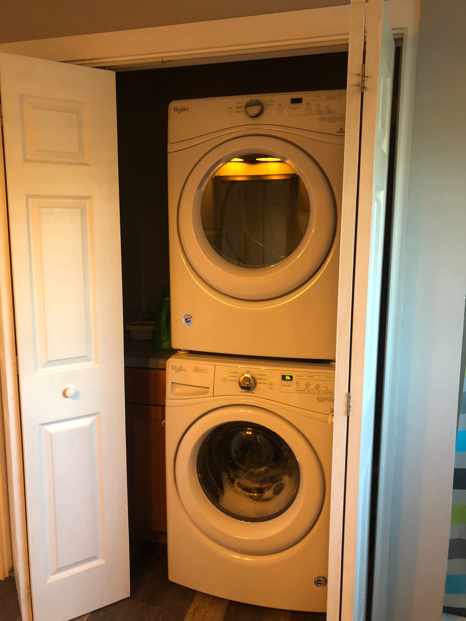 Laundry (in the barn/shop)