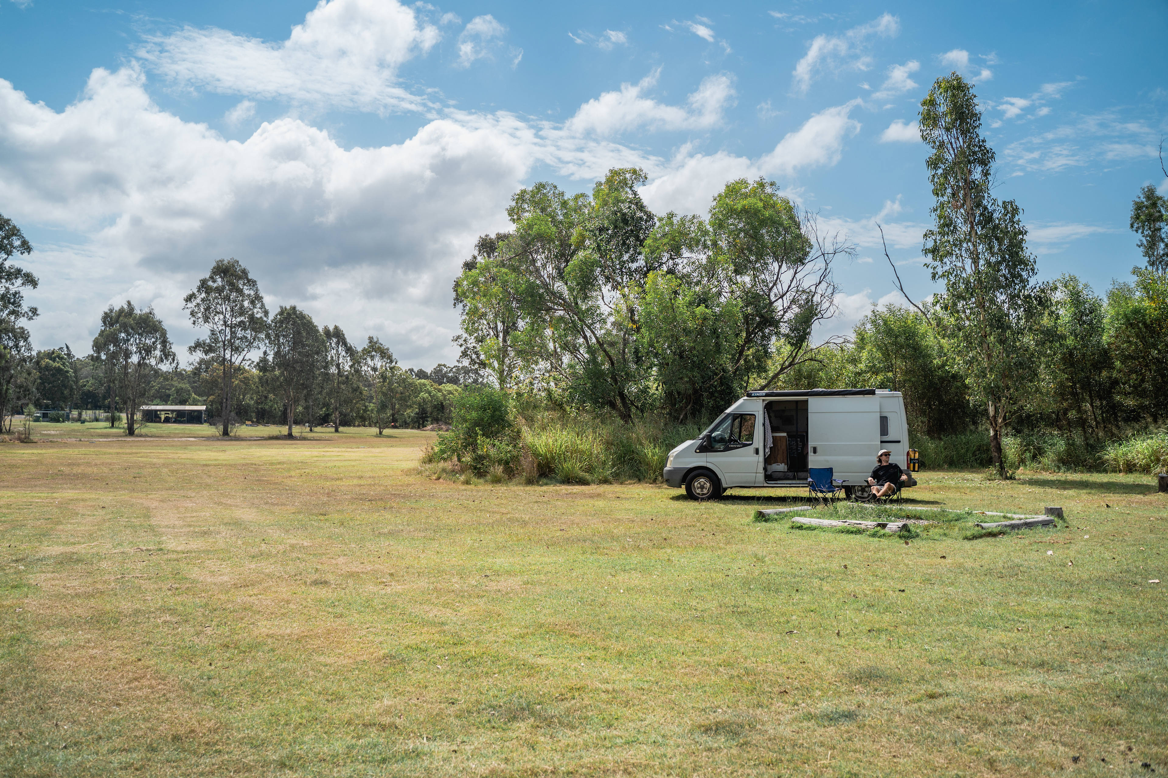 Various campsites available on property to spread out.