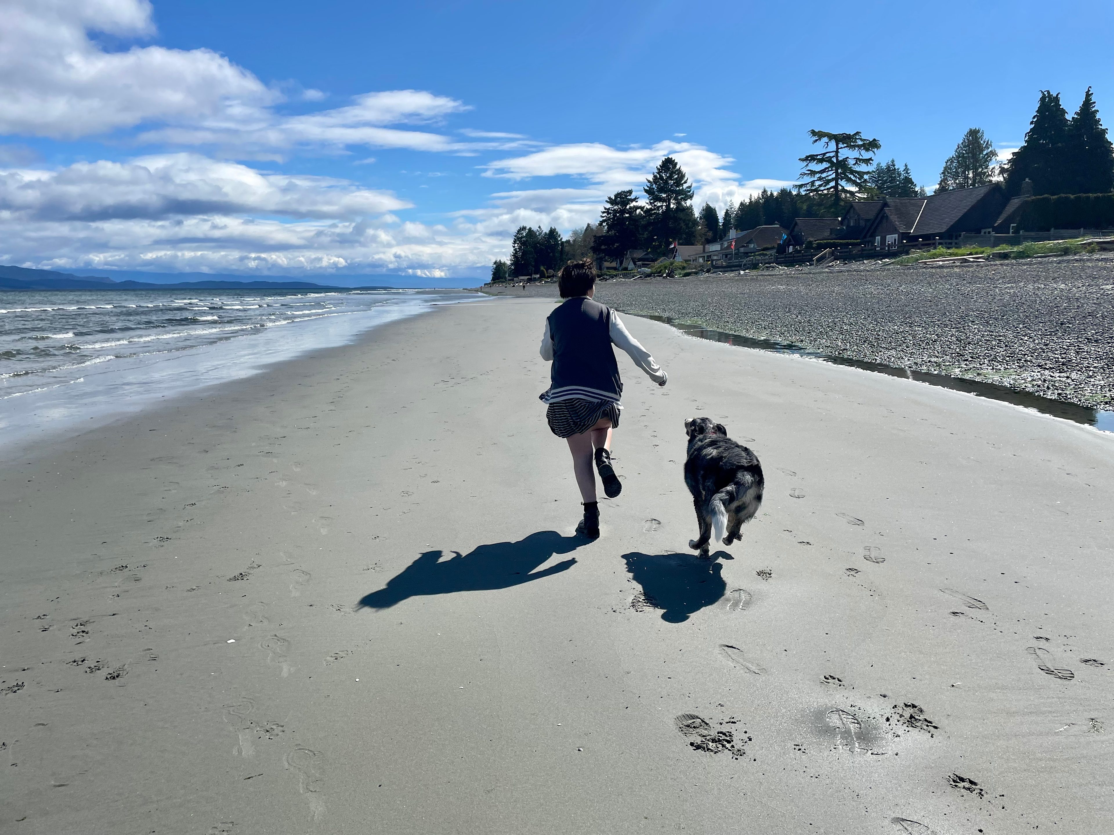 Qualicum Beach.. a 10 minute drive from the cabin
