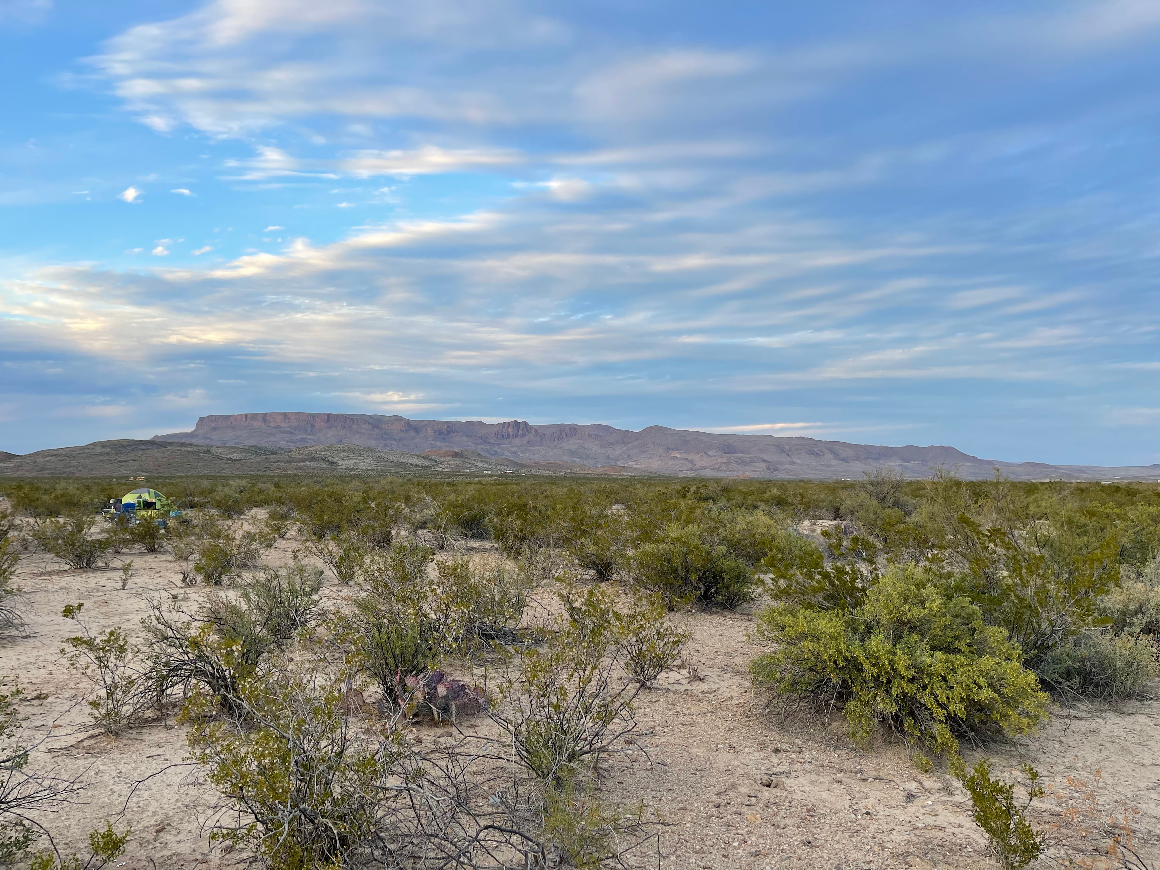View of campsite and property. 