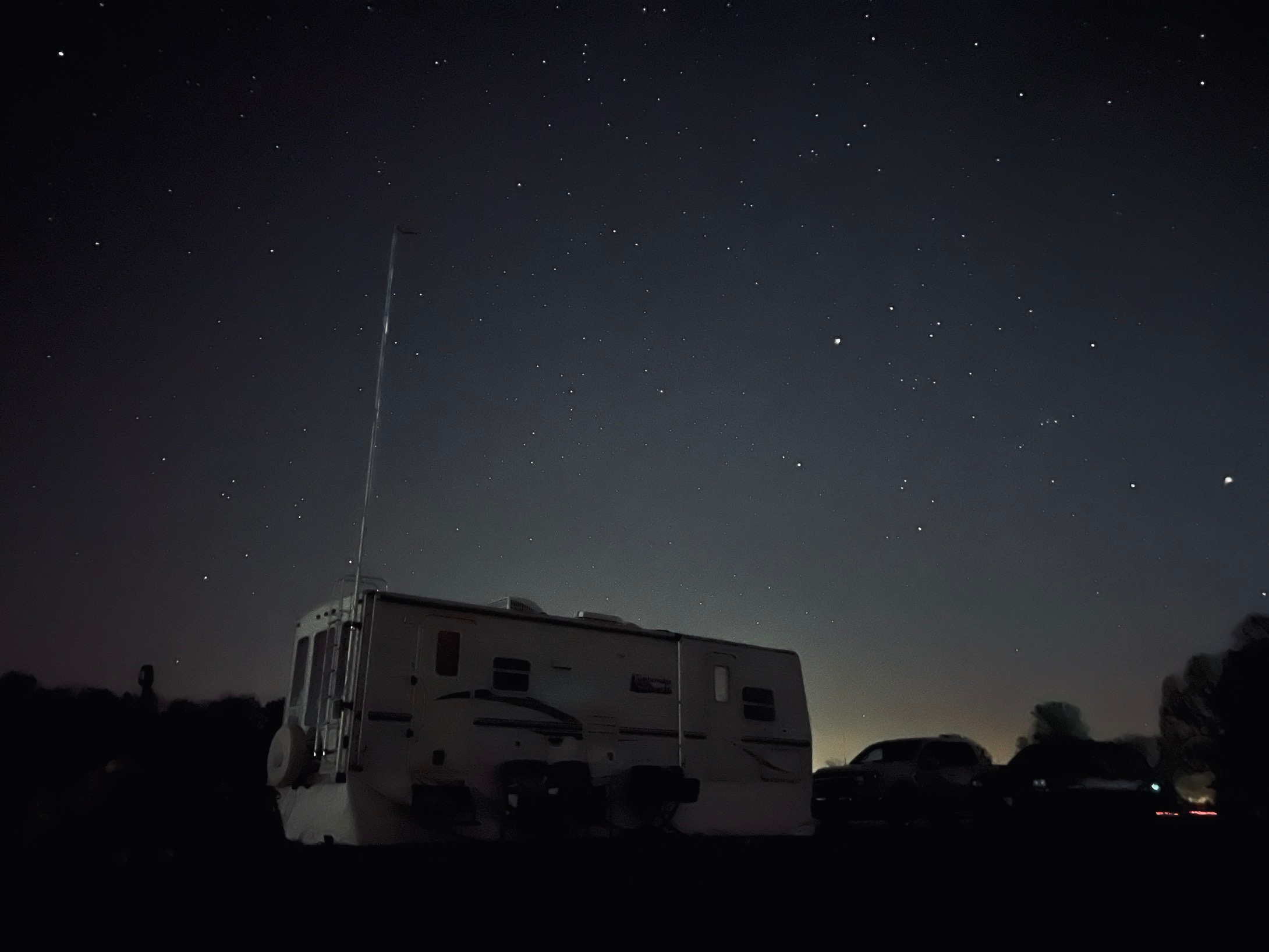 Clear unobstructed views of the stars!