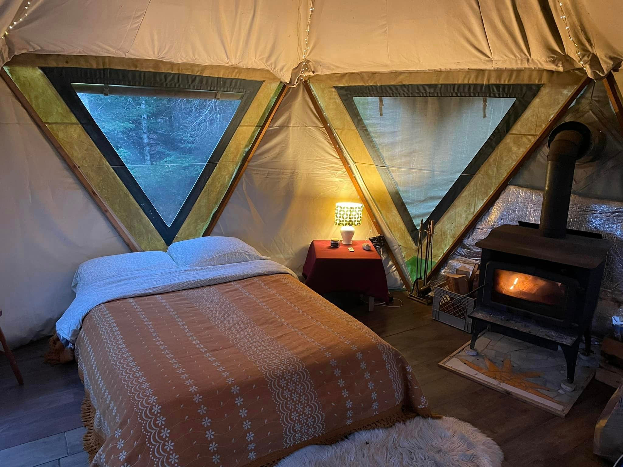Yurt Nestled in Nature on Community