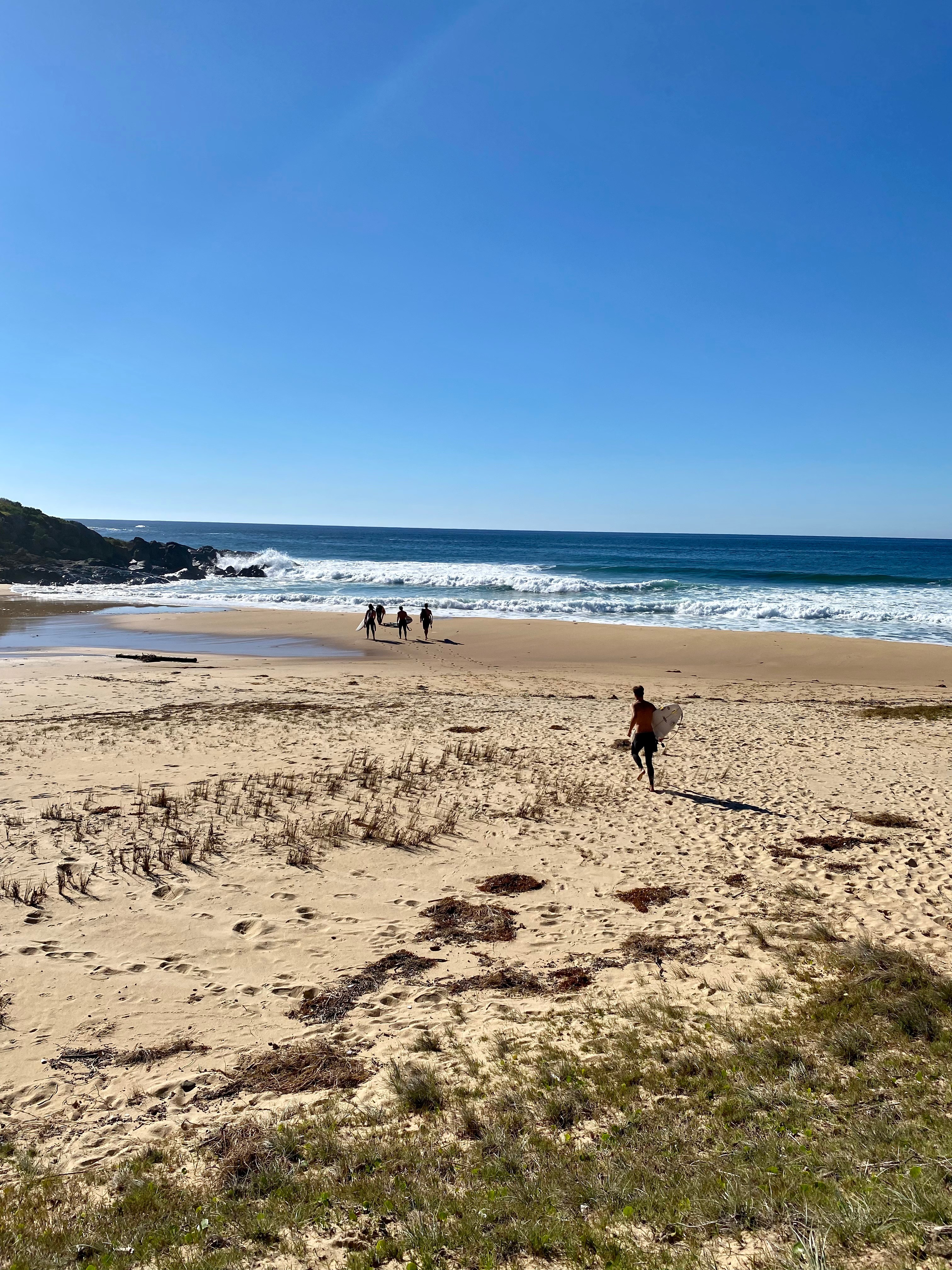 Back Bunga surf beach