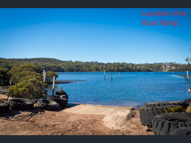 another view of the boat ramp